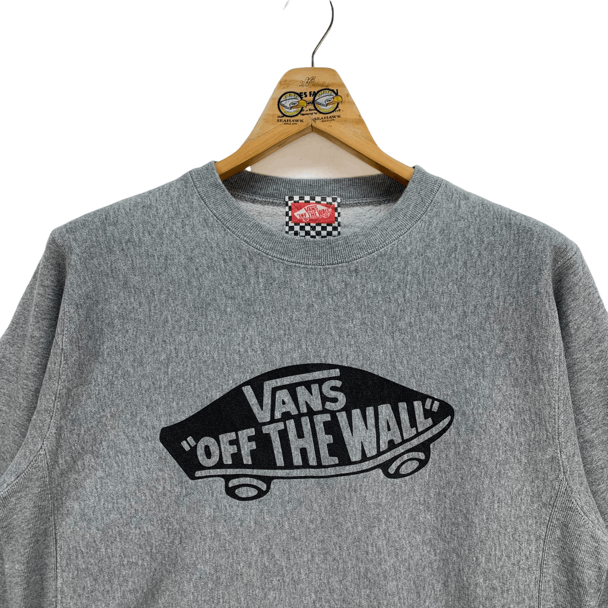 Vans Vans Off The Wall Crewneck Sweatshirt #4060-140 Size US M / EU 48-50 / 2 - 2 Thumbnail