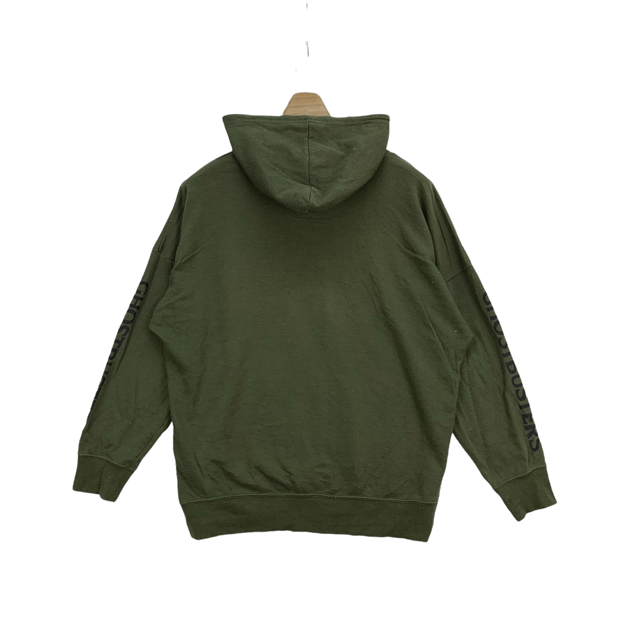 Japanese Brand Ghostbusters Big Logo Pullover Green Hoodies #4058-140 Size US L / EU 52-54 / 3 - 10 Thumbnail