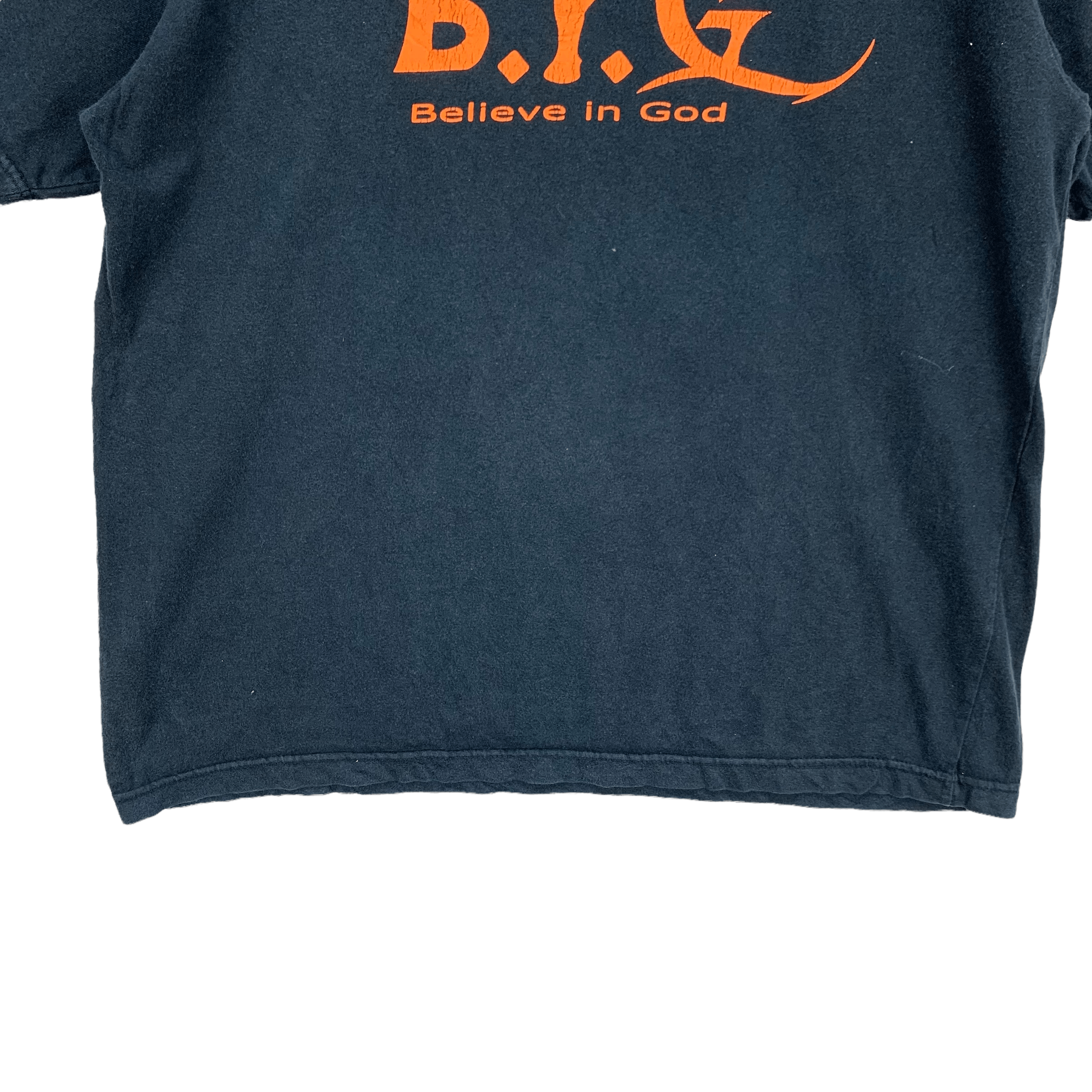 Vintage Faith Believe in God BIG Tee #4047-140 Size US L / EU 52-54 / 3 - 3 Thumbnail