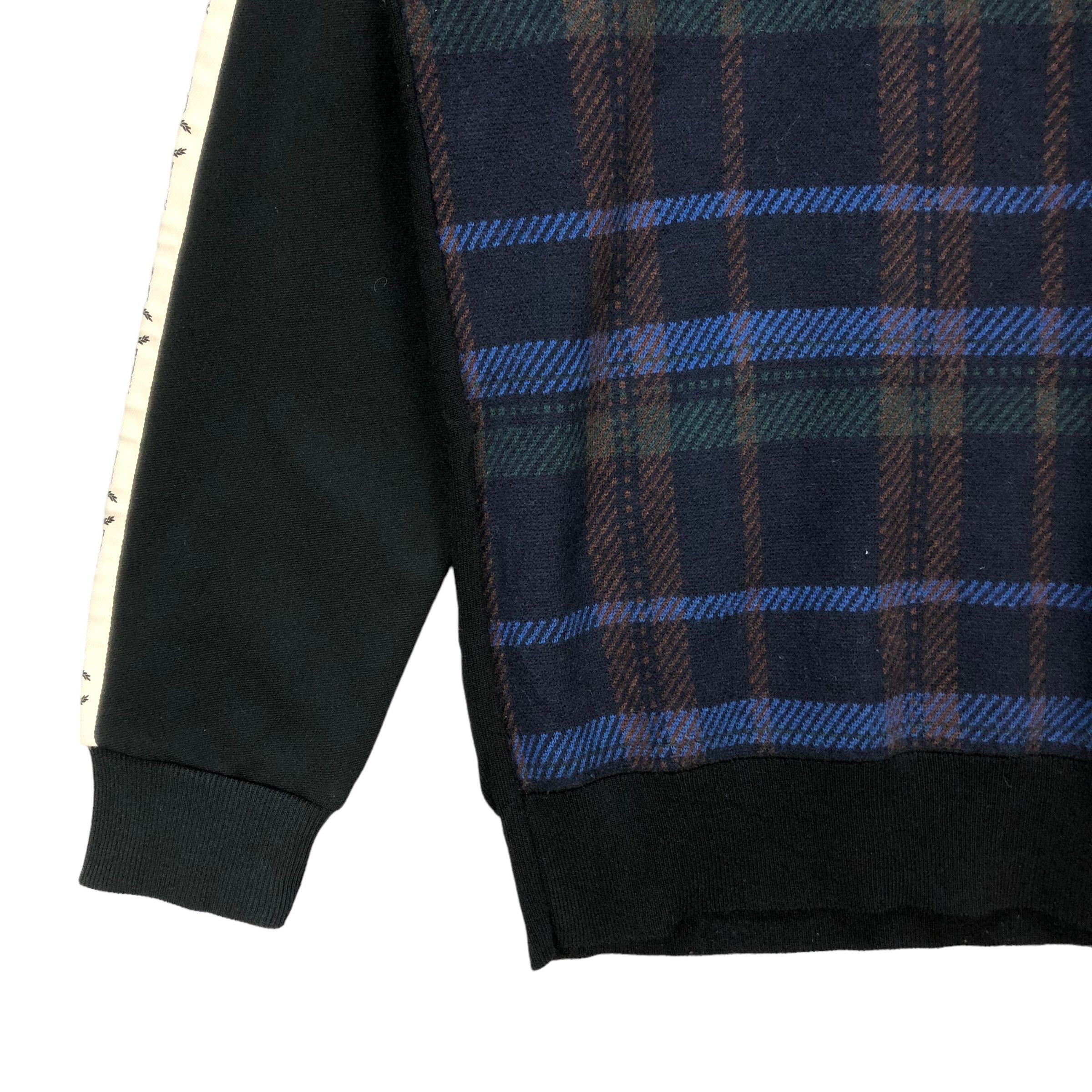 Fred Perry FRED PERRY SIDE TAPE LOGO TARTAN SWEATSHIRTS #7139-112 Size US S / EU 44-46 / 1 - 5 Thumbnail