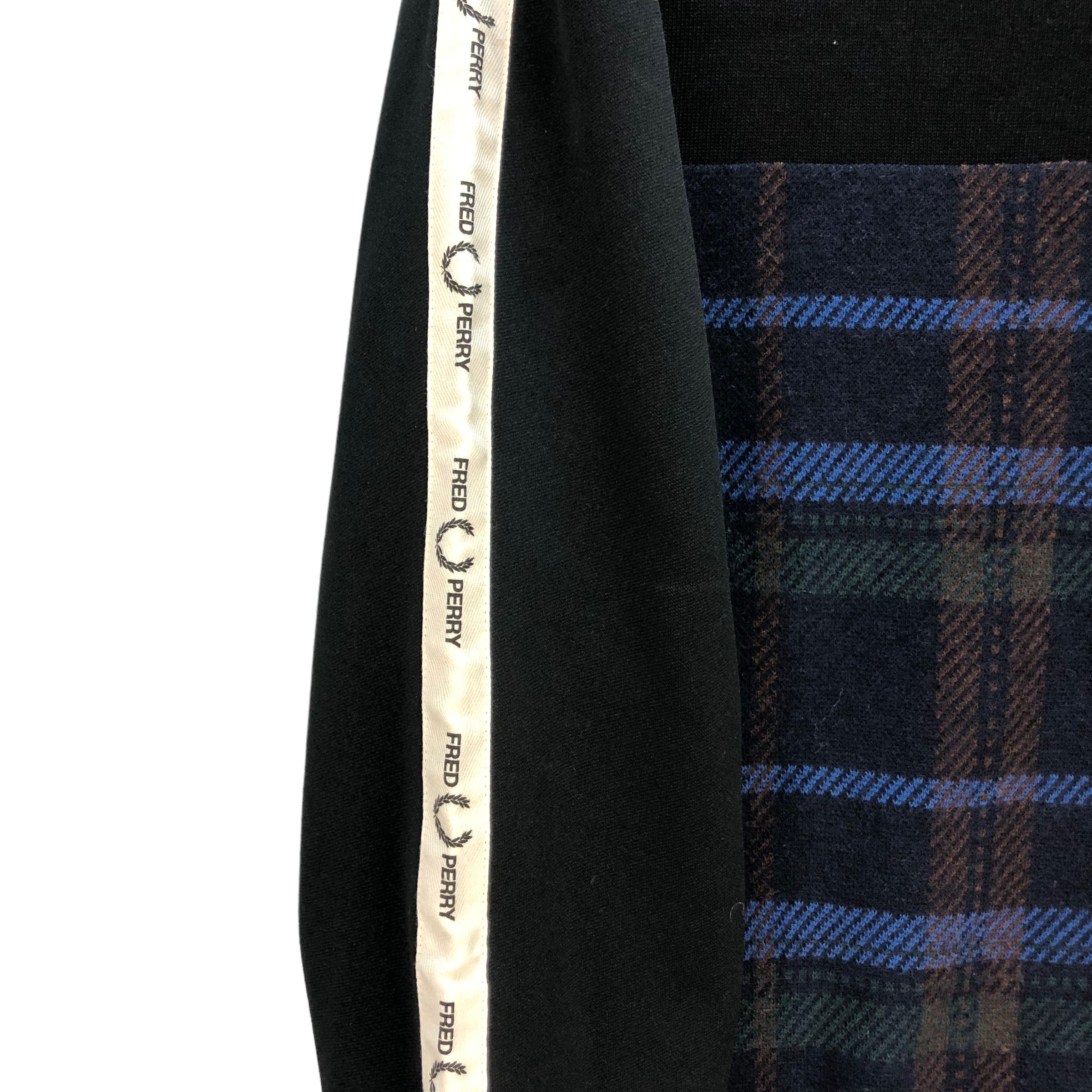 Fred Perry FRED PERRY SIDE TAPE LOGO TARTAN SWEATSHIRTS #7139-112 Size US S / EU 44-46 / 1 - 8 Thumbnail