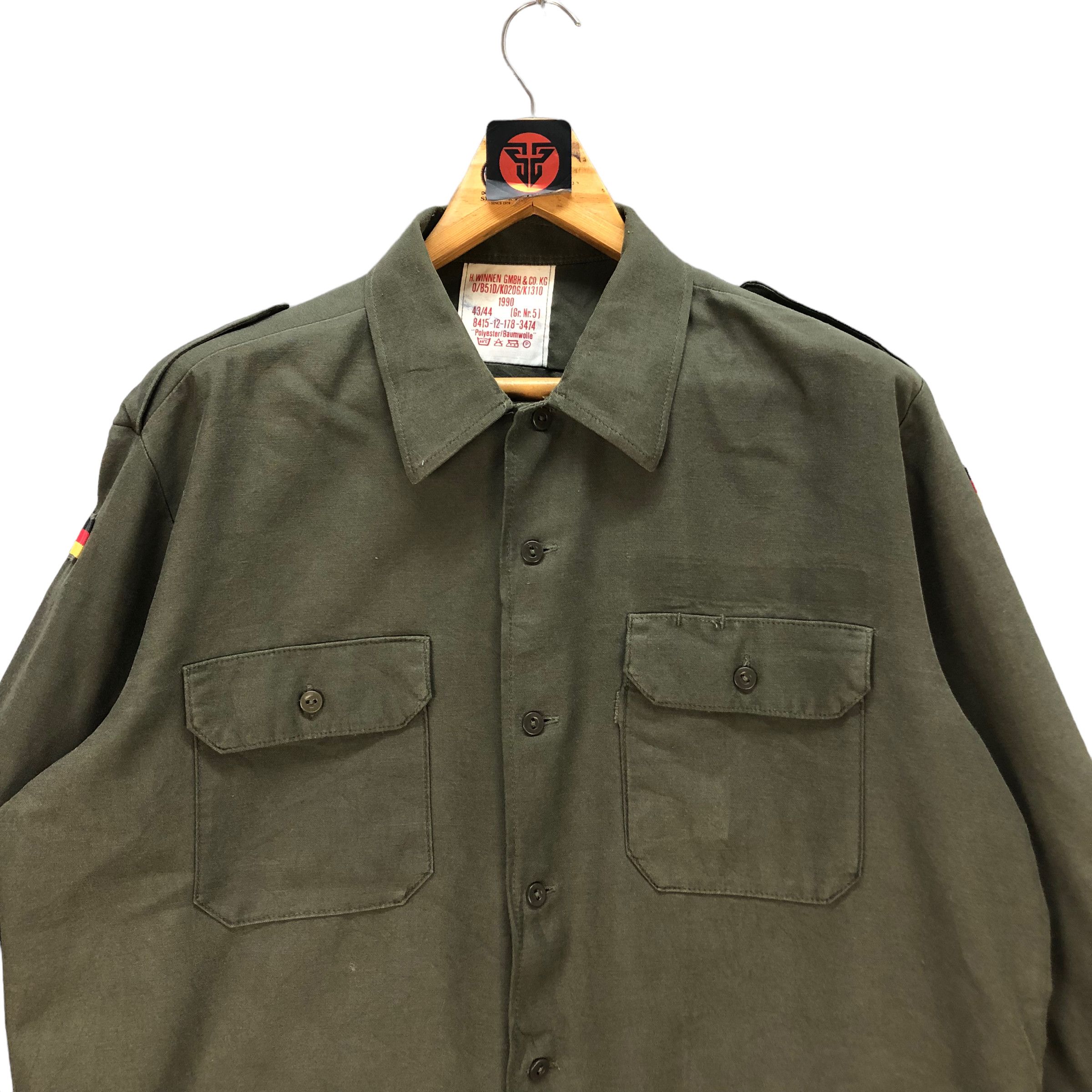 Vintage H. WINNEN GMBH GERMANY UNIFORM JACKET #7141-112 Size US L / EU 52-54 / 3 - 2 Thumbnail