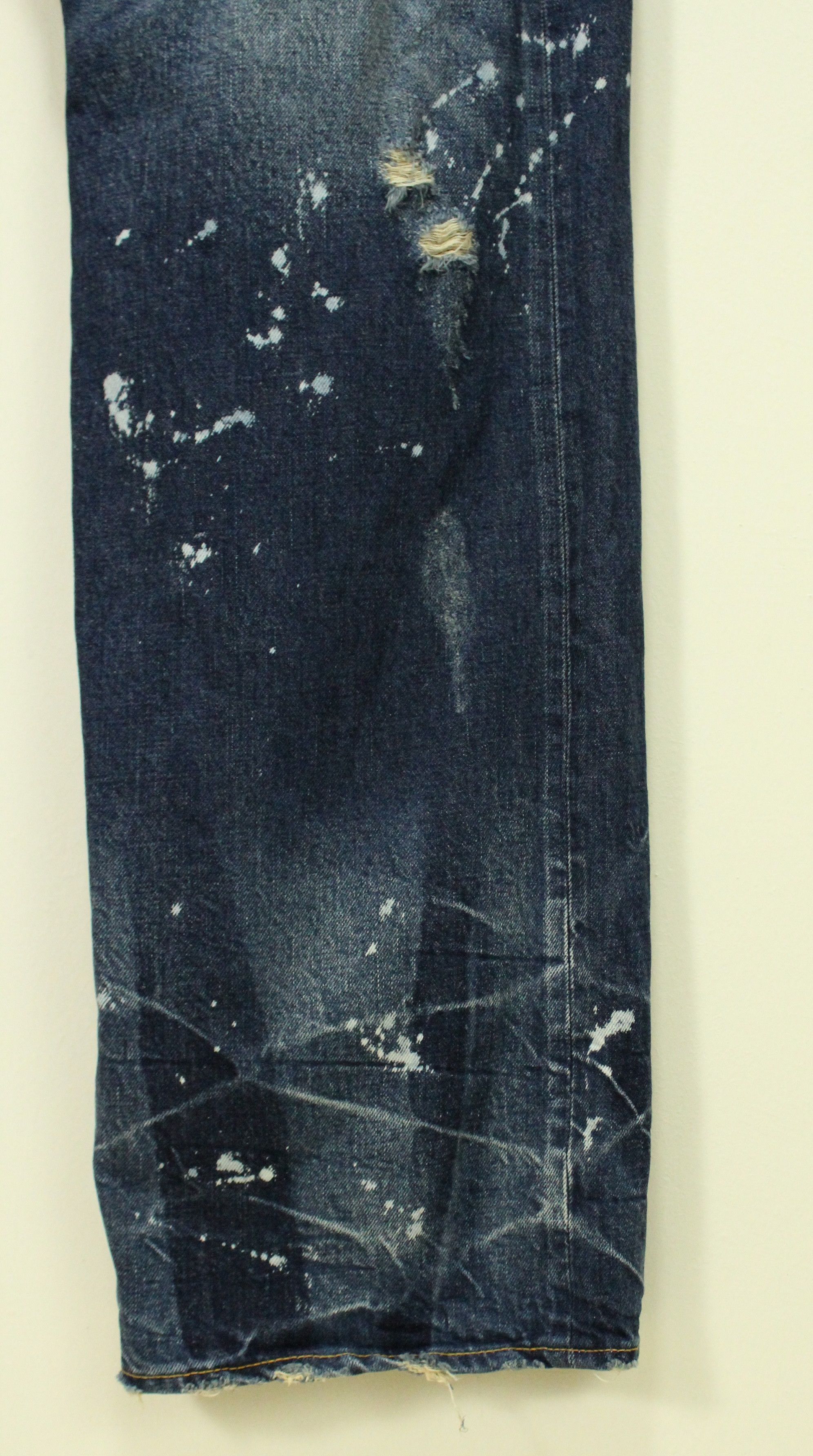 Prps PRPS Denim Jeans Distressed Style Bleach Grunge Nirvana Size US 38 / EU 54 - 4 Thumbnail