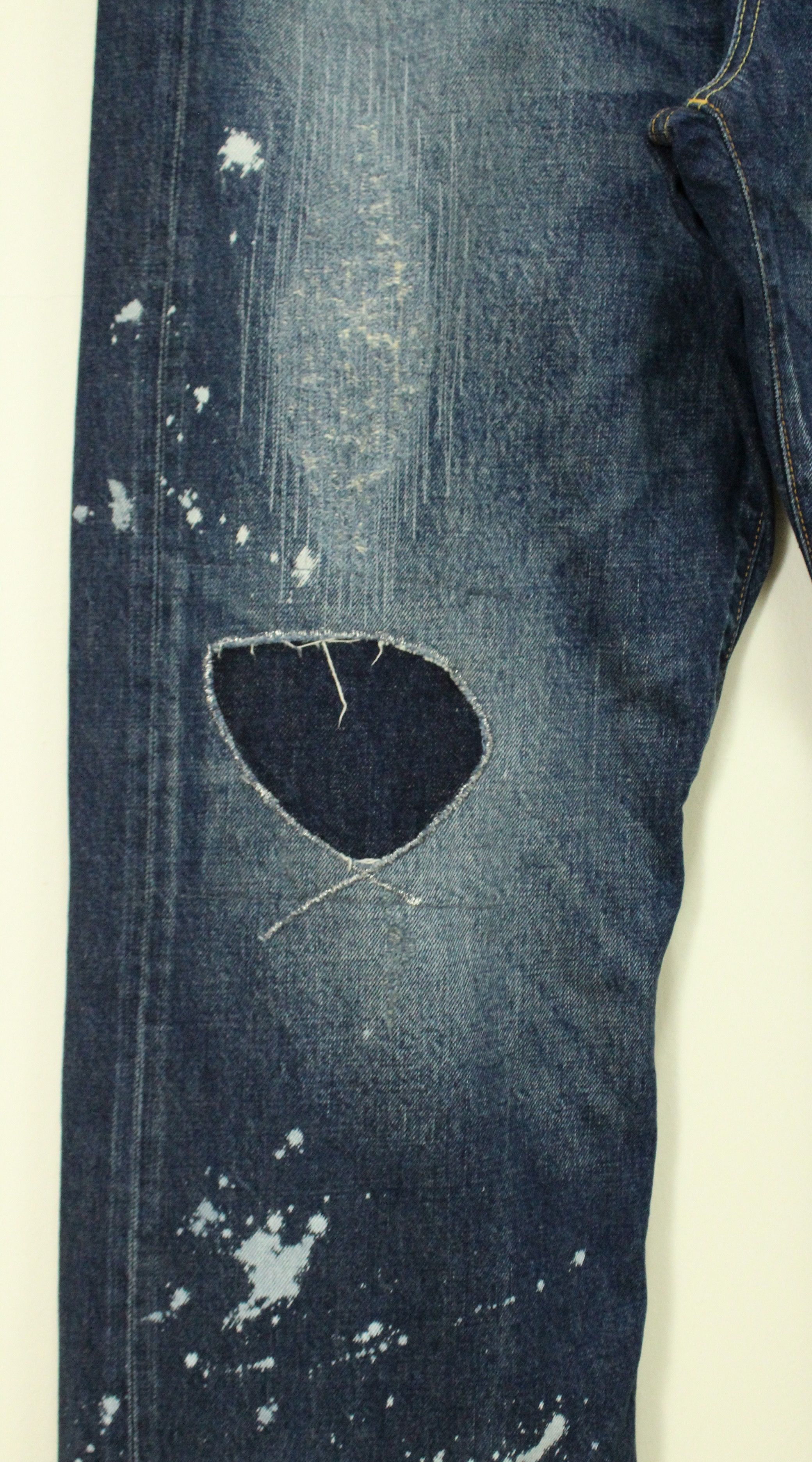 Prps PRPS Denim Jeans Distressed Style Bleach Grunge Nirvana Size US 38 / EU 54 - 5 Thumbnail