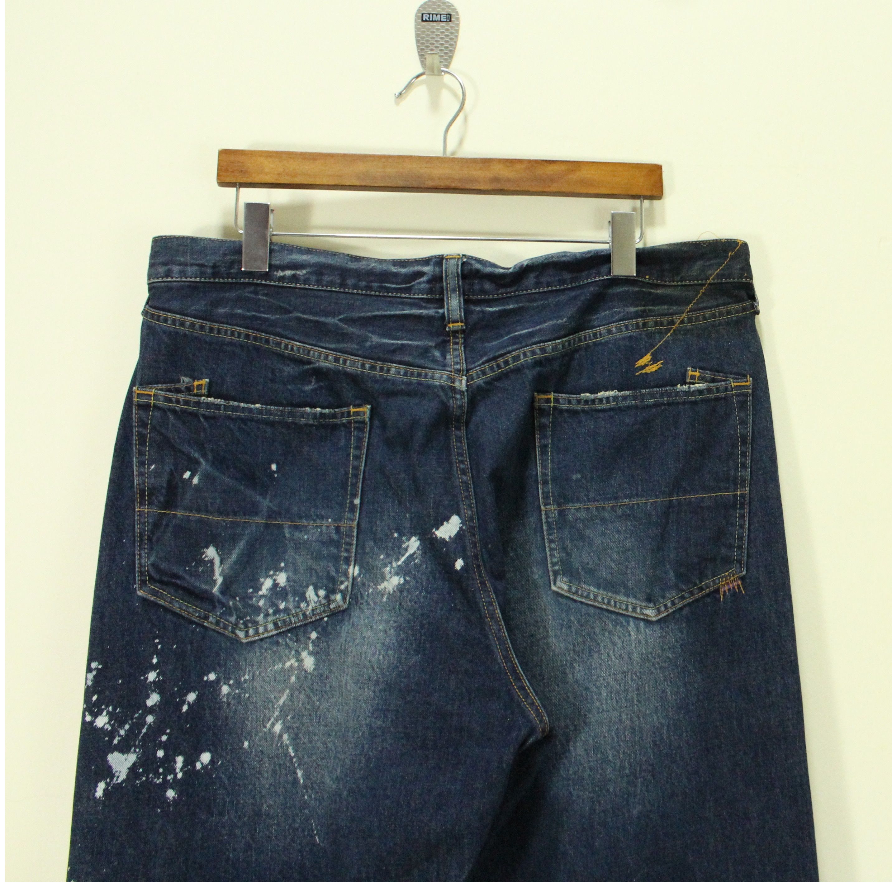 Prps PRPS Denim Jeans Distressed Style Bleach Grunge Nirvana Size US 38 / EU 54 - 8 Thumbnail
