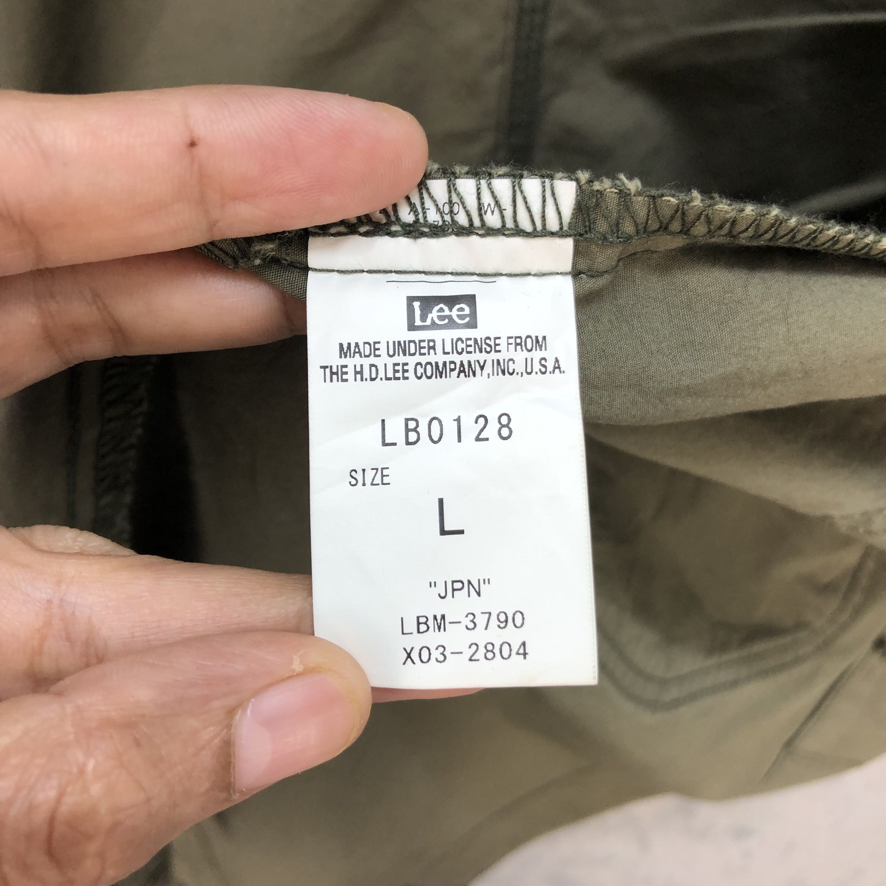 Lee UNION MADE LEE EXCLUSIVE X NANO UNIVERSE OVERCOAT #7153-114 Size US L / EU 52-54 / 3 - 8 Thumbnail