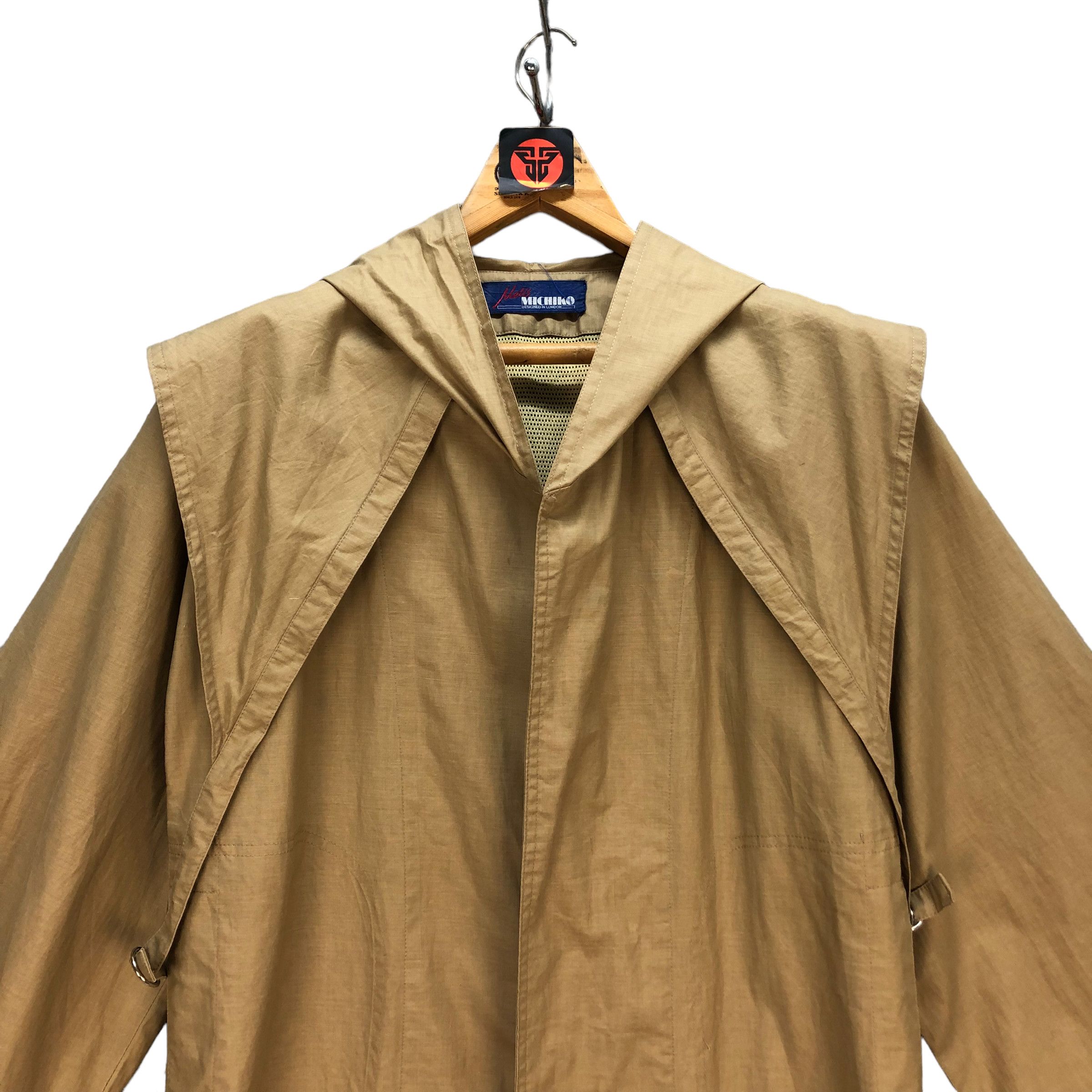 Michiko Koshino London METIS MICHIKO LONDON OVERCOAT #7154-114 Size M / US 6-8 / IT 42-44 - 2 Thumbnail