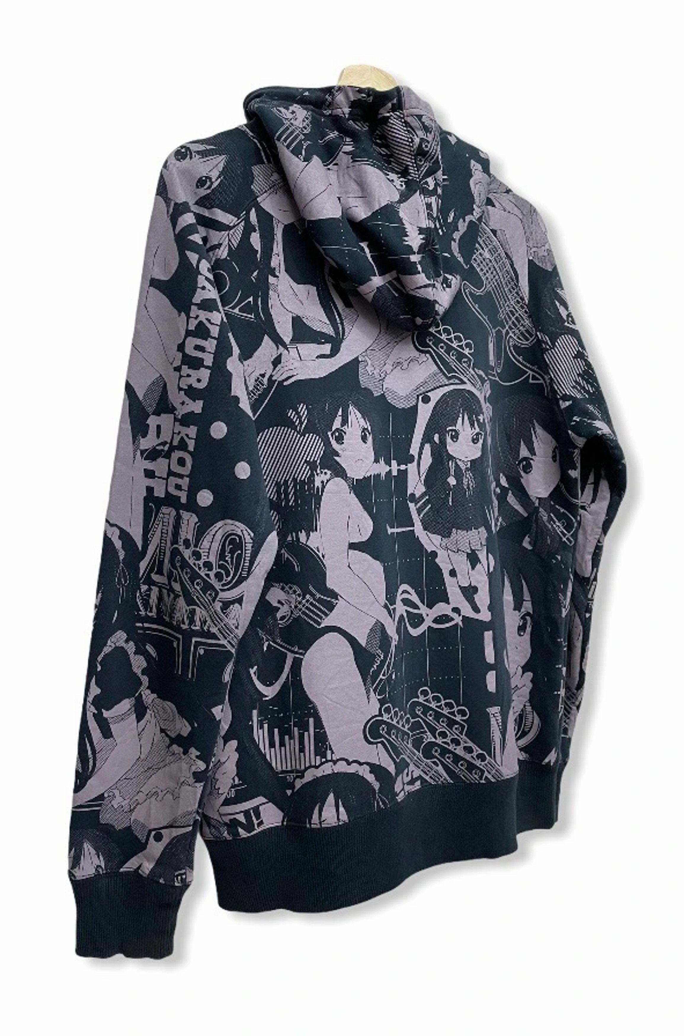 Anime × Japanese Brand 🔥ANIME K-ON! Hoodie Sweater (2010 issues) Size US M / EU 48-50 / 2 - 2 Thumbnail