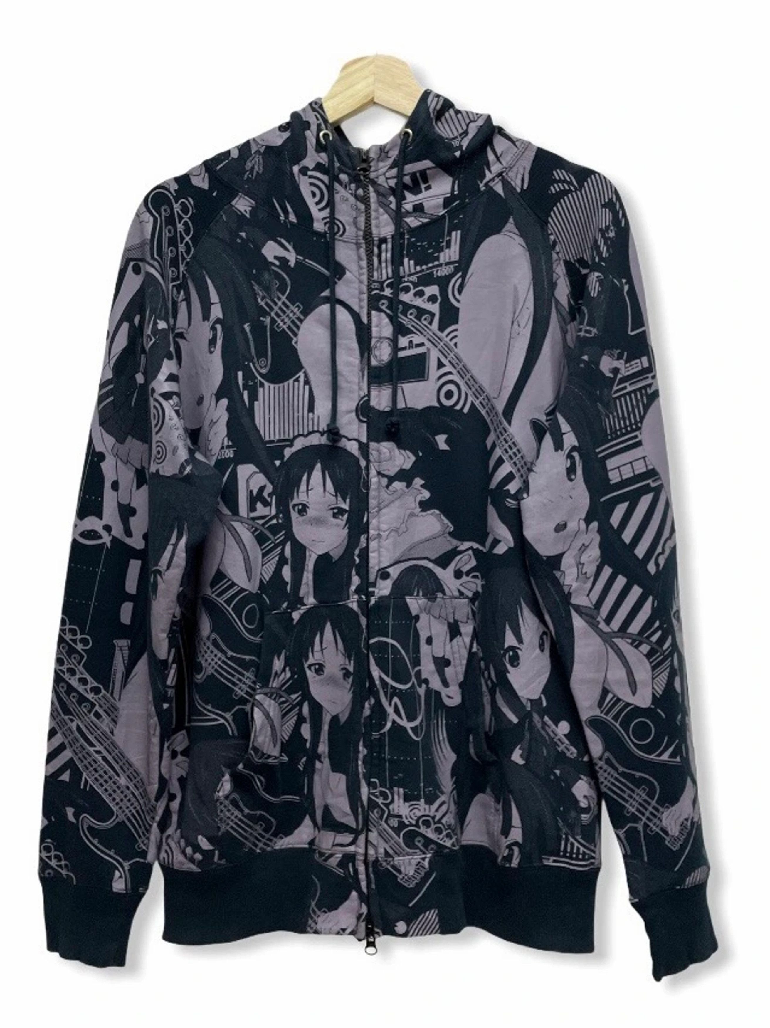Anime × Japanese Brand 🔥ANIME K-ON! Hoodie Sweater (2010 issues) Size US M / EU 48-50 / 2 - 3 Thumbnail