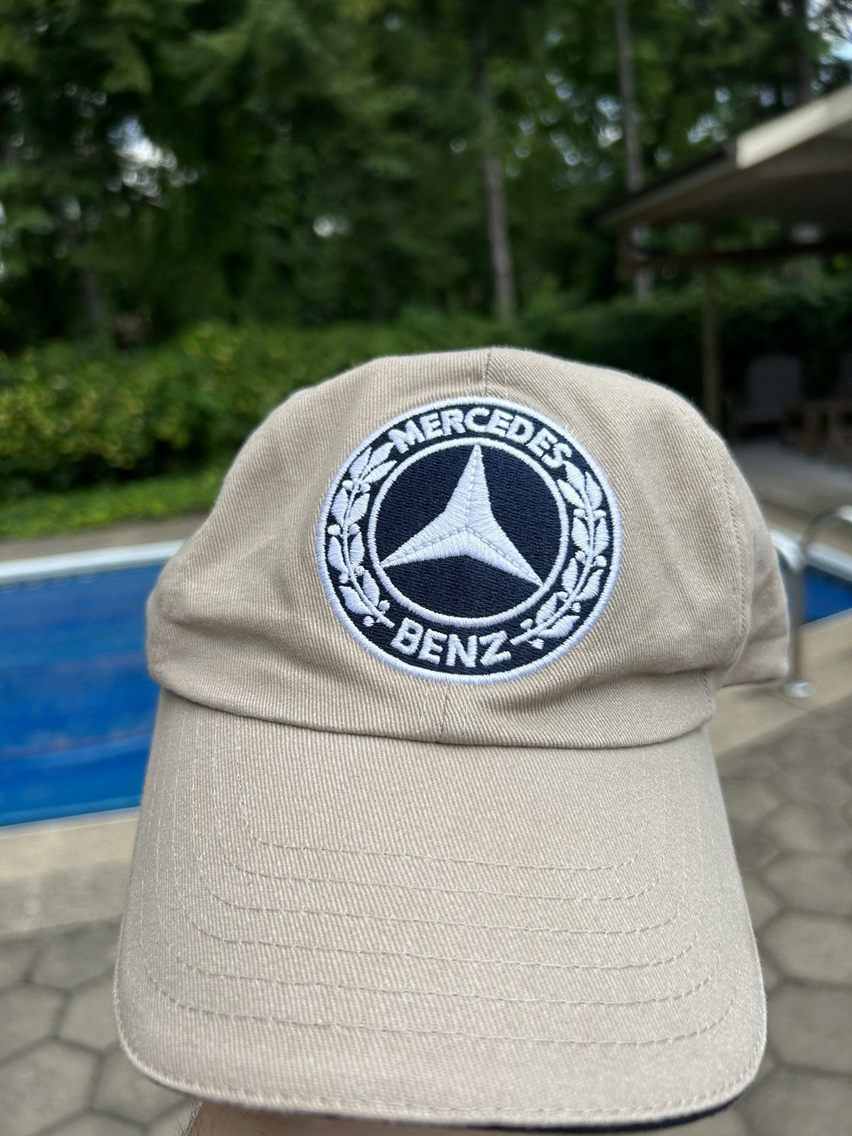 Vintage Vintage Mercedes Benz Logo Hat Rare BNWT | Grailed