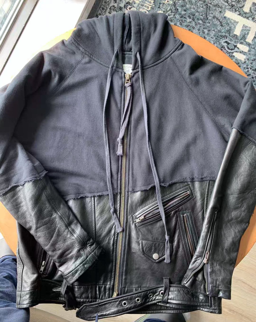 Greg Lauren Greg Lauren Hoodie Size 1 Size US S / EU 44-46 / 1 - 1 Thumbnail