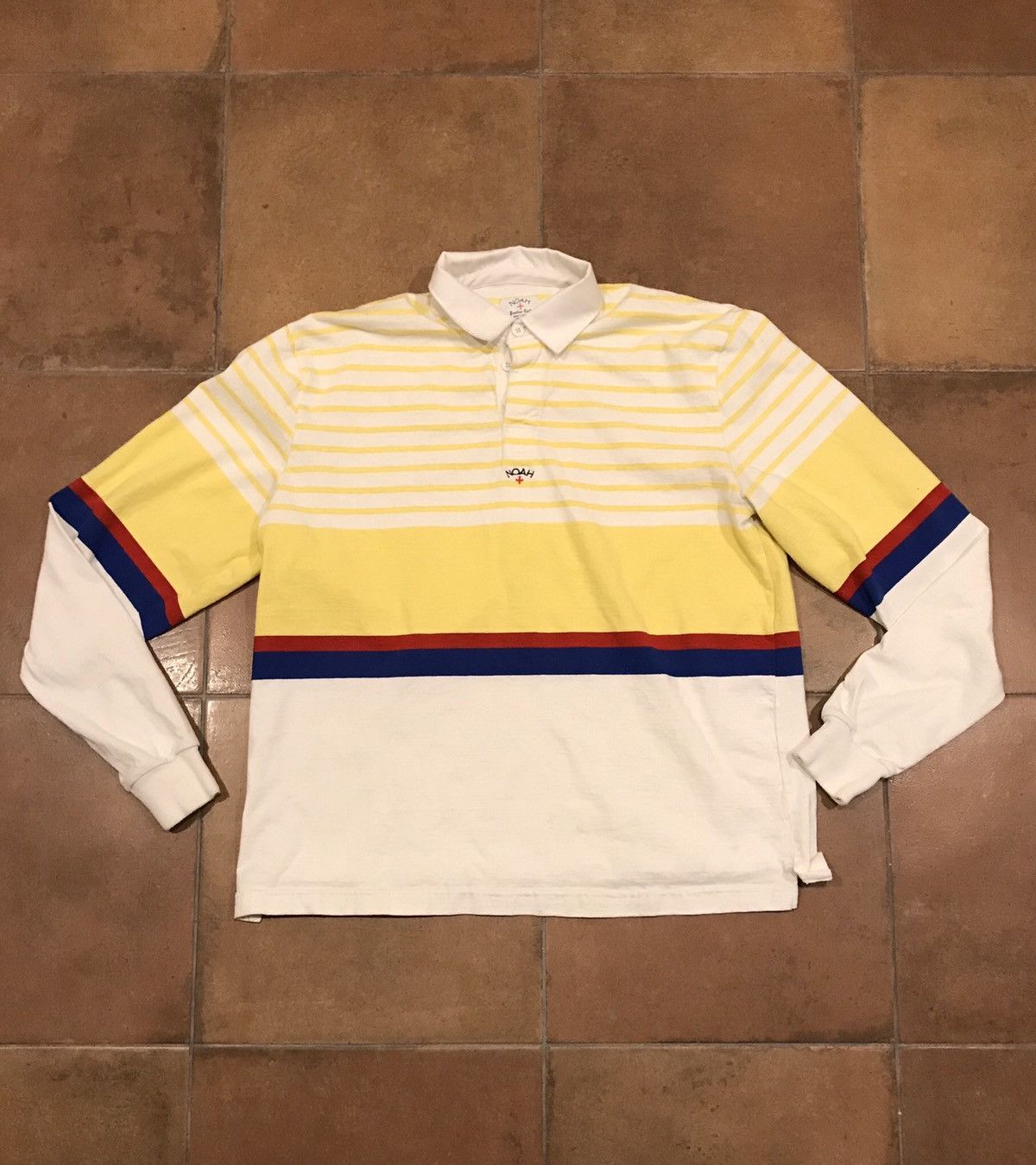 Noah SS18 Noah Sail Stripe Rugby Size US XL / EU 56 / 4 - 5 Thumbnail