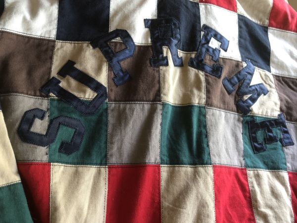 Supreme SS19 Supreme Patchwork Harrington Jacket | Grailed