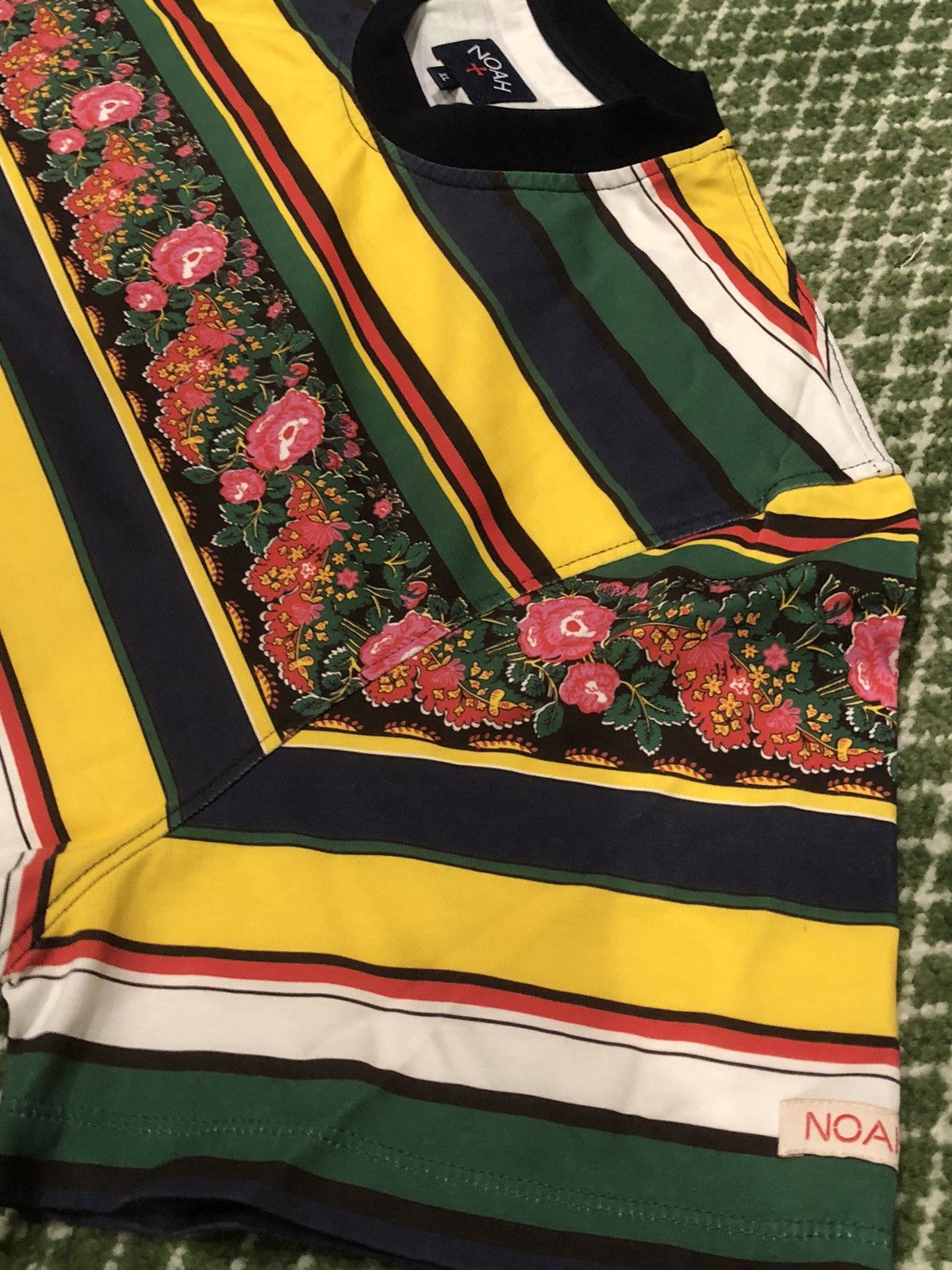 Noah SS19 Noah Floral Jacquard Tee Size US XL / EU 56 / 4 - 6 Thumbnail