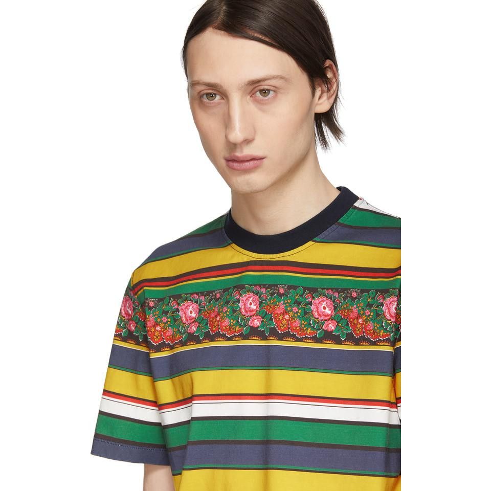 Noah SS19 Noah Floral Jacquard Tee Size US XL / EU 56 / 4 - 8 Thumbnail
