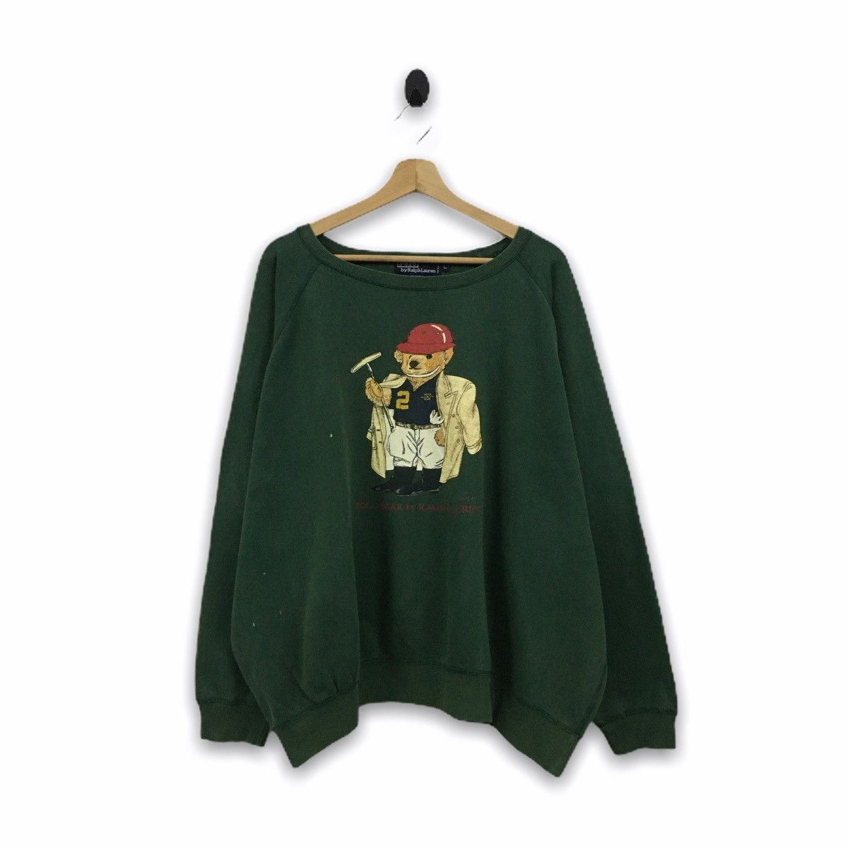 Vintage Polo Bear By Ralph Lauren Distressed Sweatshirt