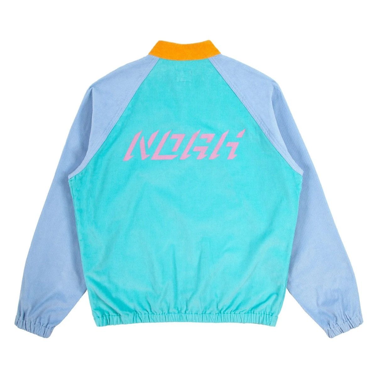 image of Noah Corduroy Team Jacket in Aqua, Men's (Size Large)