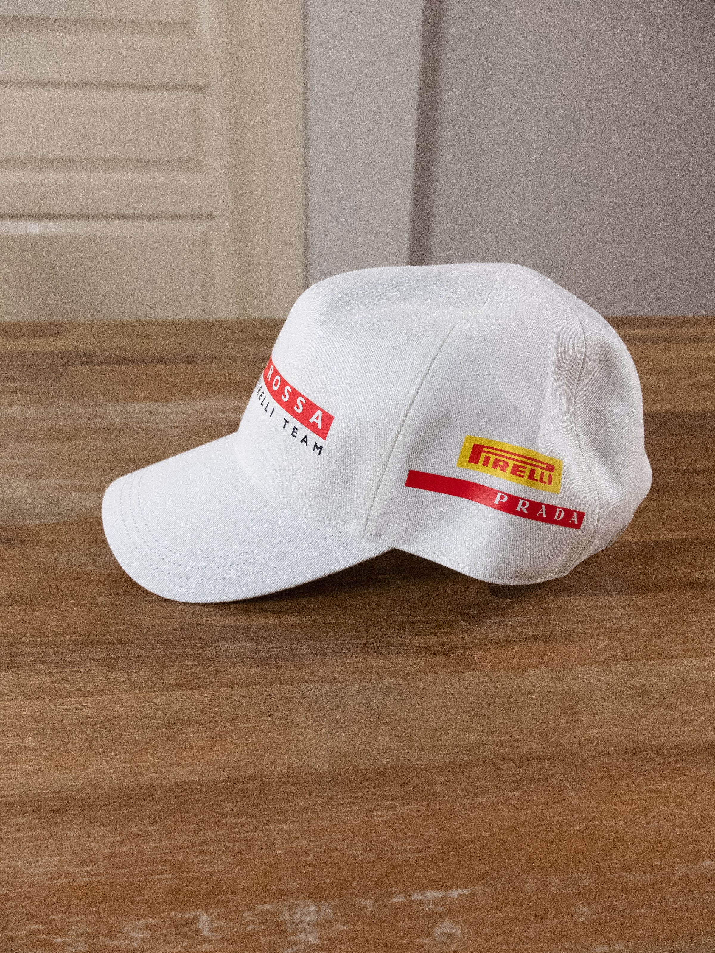 Prada PRADA Luna Rossa Pirelli Racing white baseball cap hat Size ONE SIZE - 2 Thumbnail