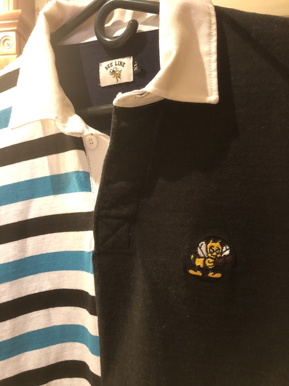 Bee Line by Billionaire Boys Club BBC Bee Line Rugby Polo Shirt Size US XL / EU 56 / 4 - 5 Thumbnail