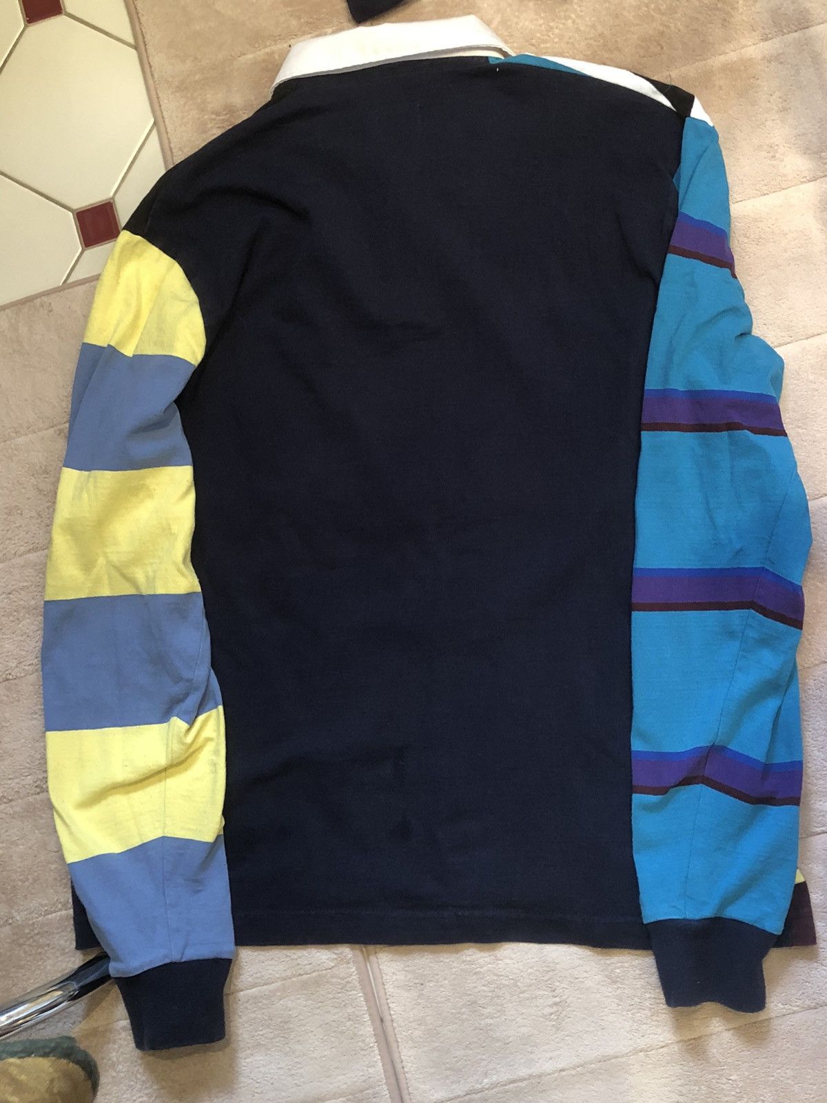Bee Line by Billionaire Boys Club BBC Bee Line Rugby Polo Shirt Size US XL / EU 56 / 4 - 13 Thumbnail