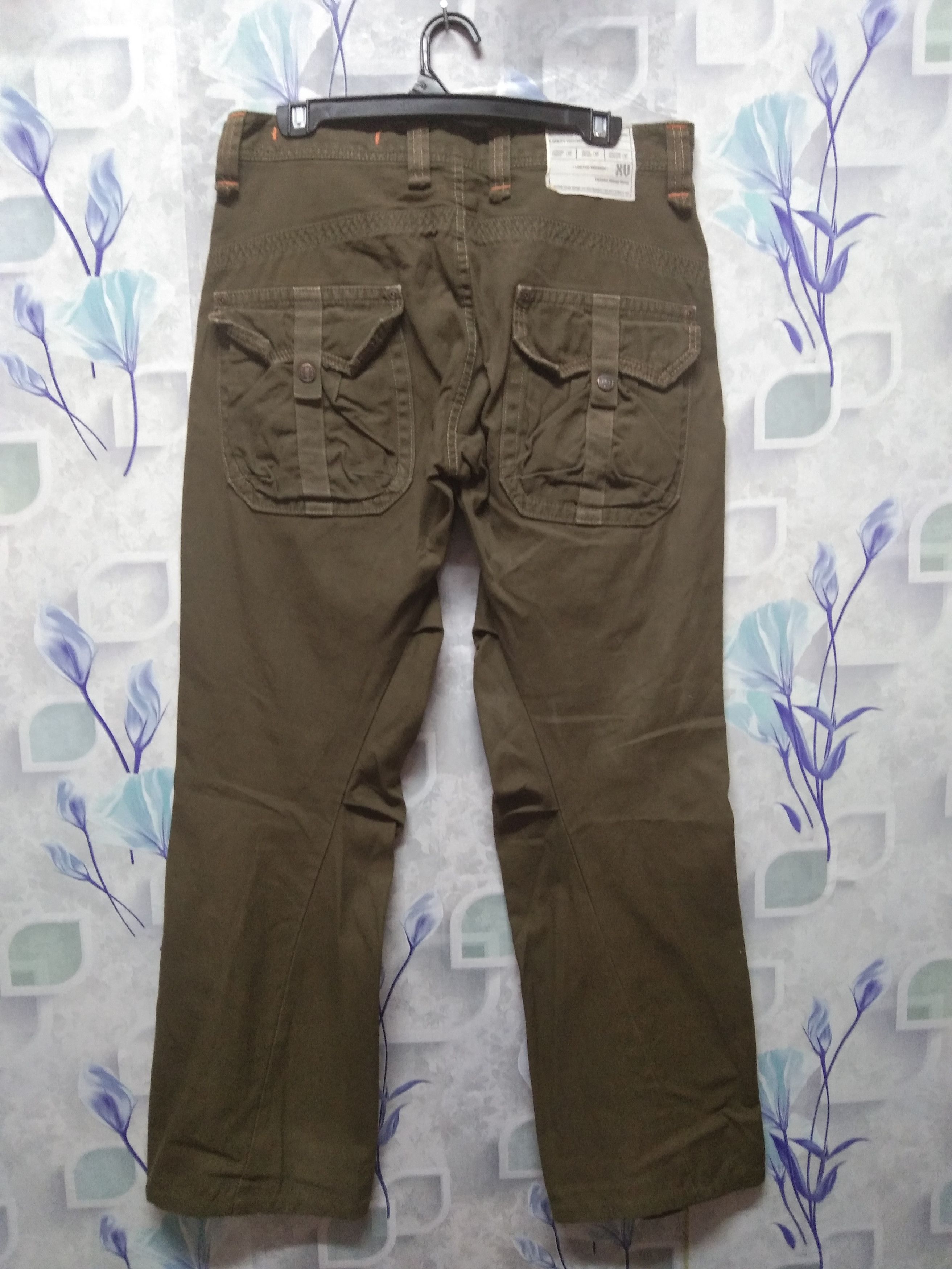 Edwin × Japanese Brand × Voodoo Tactical Edwin XU Limited Version Khakis Multipocket Size US 32 / EU 48 - 3 Thumbnail