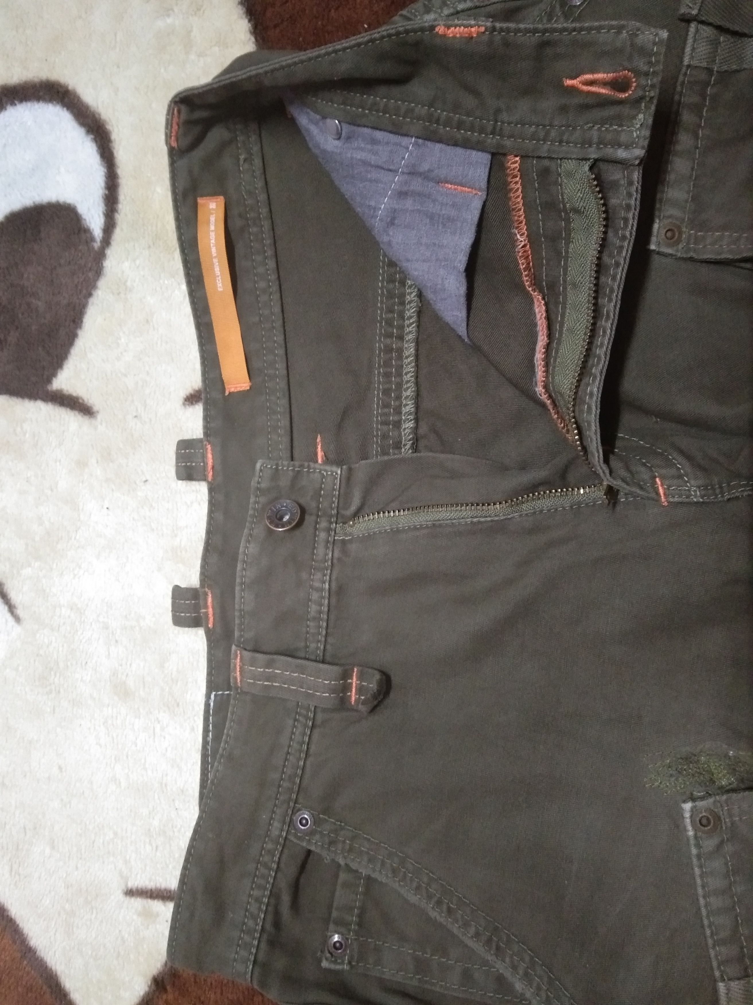 Edwin × Japanese Brand × Voodoo Tactical Edwin XU Limited Version Khakis Multipocket Size US 32 / EU 48 - 14 Thumbnail