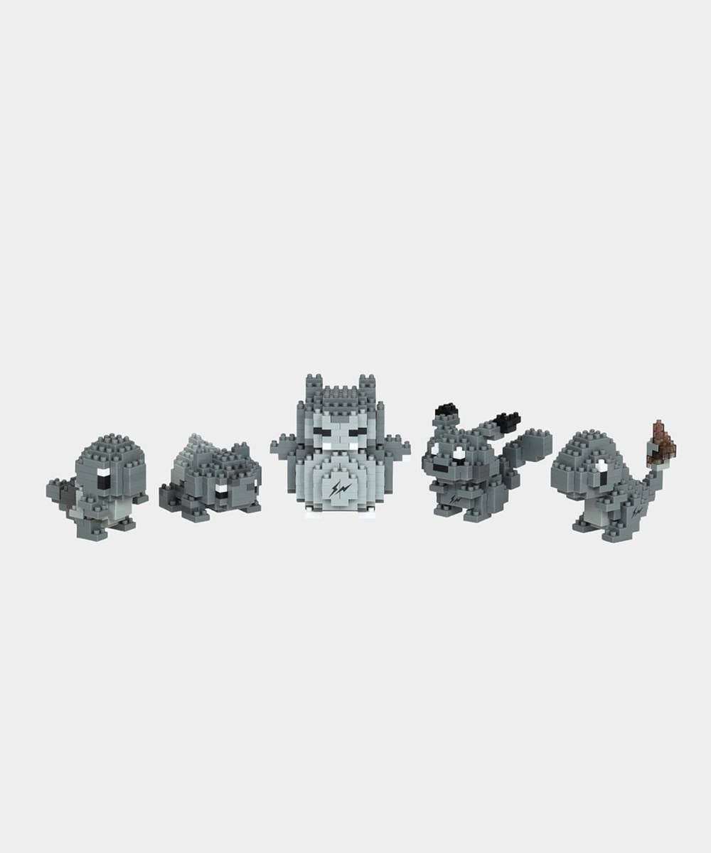 image of Fragment Design Fragment Thunderbolt Project Nanoblock in Grey, Men's