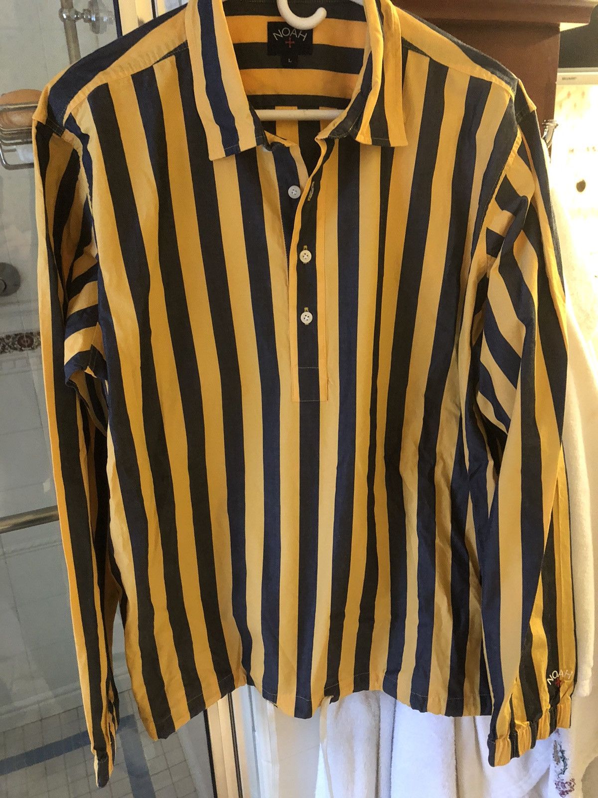 Noah SS19 Noah Vertical Stripe Popover Size US L / EU 52-54 / 3 - 5 Thumbnail