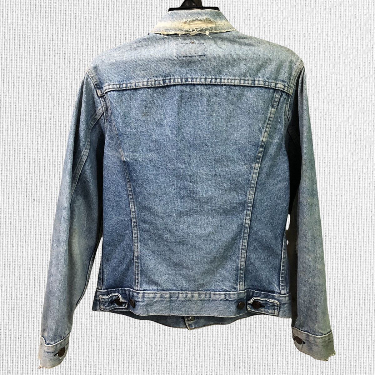 Levi's Vtg 60’ Levis 70505 Trucker Denim Jeans (Button No 1) Size US S / EU 44-46 / 1 - 2 Thumbnail