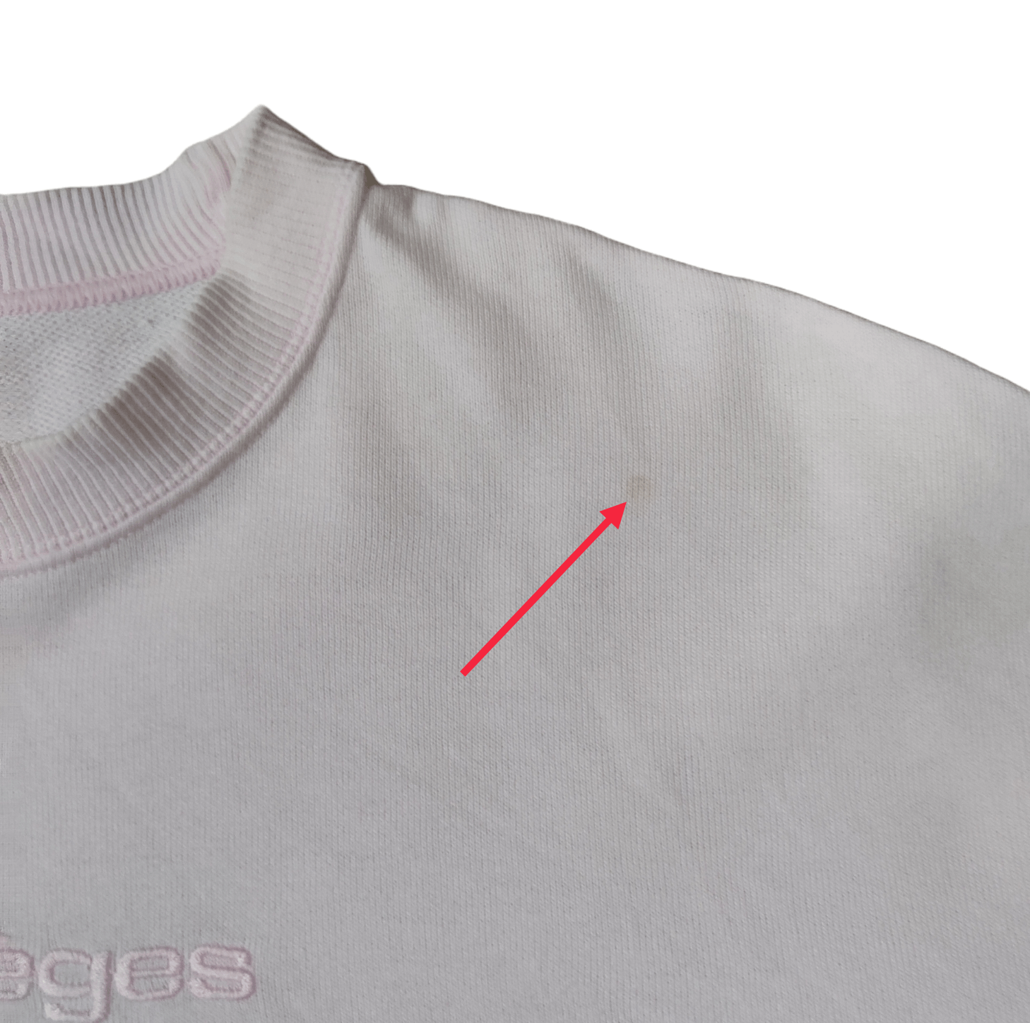 Courreges Vintage Courreges Paris Crewneck Embroidered Logo Pink Size US M / EU 48-50 / 2 - 3 Thumbnail
