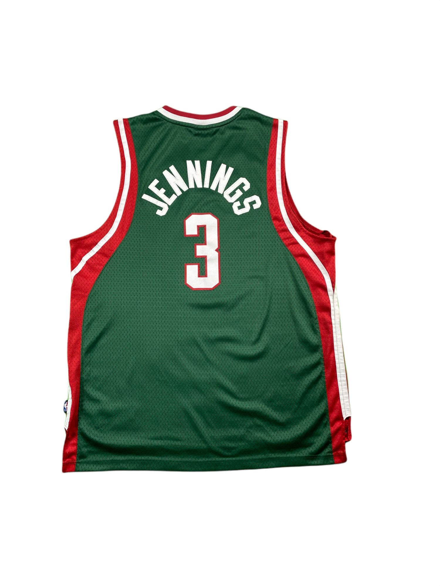 Adidas Adidas NBA Bucks Jersey Size US XL / EU 56 / 4 - 2 Thumbnail