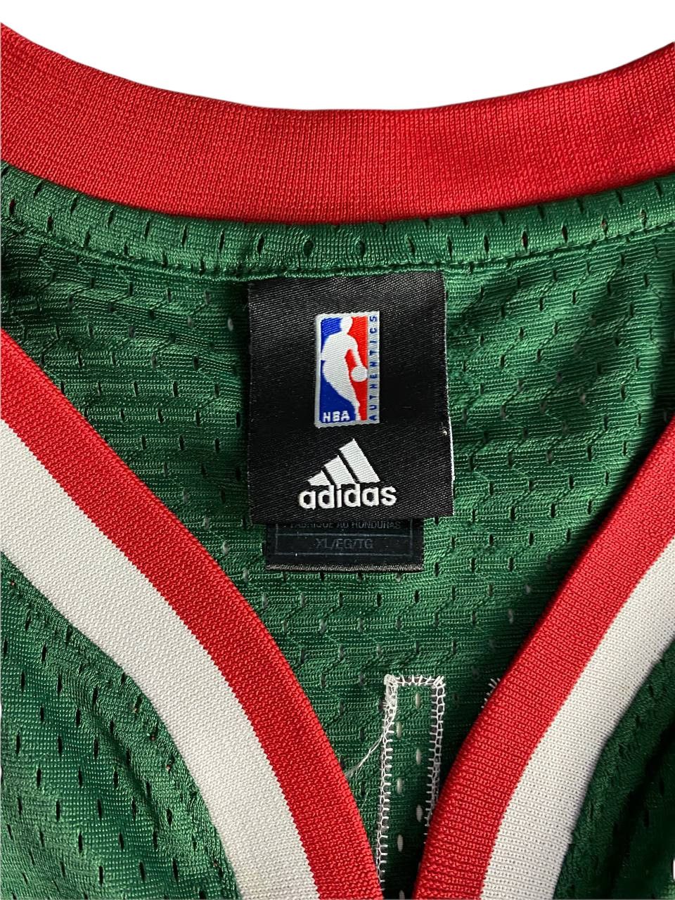 Adidas Adidas NBA Bucks Jersey Size US XL / EU 56 / 4 - 4 Thumbnail