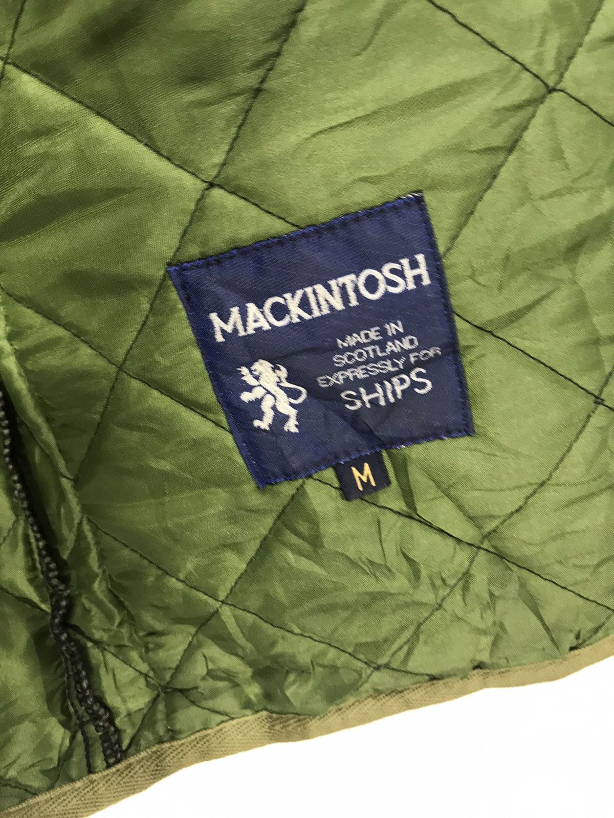 Mackintosh Ships x Mackintosh Quilted Jacket Made in Scotland 33🟩 Size US M / EU 48-50 / 2 - 6 Thumbnail