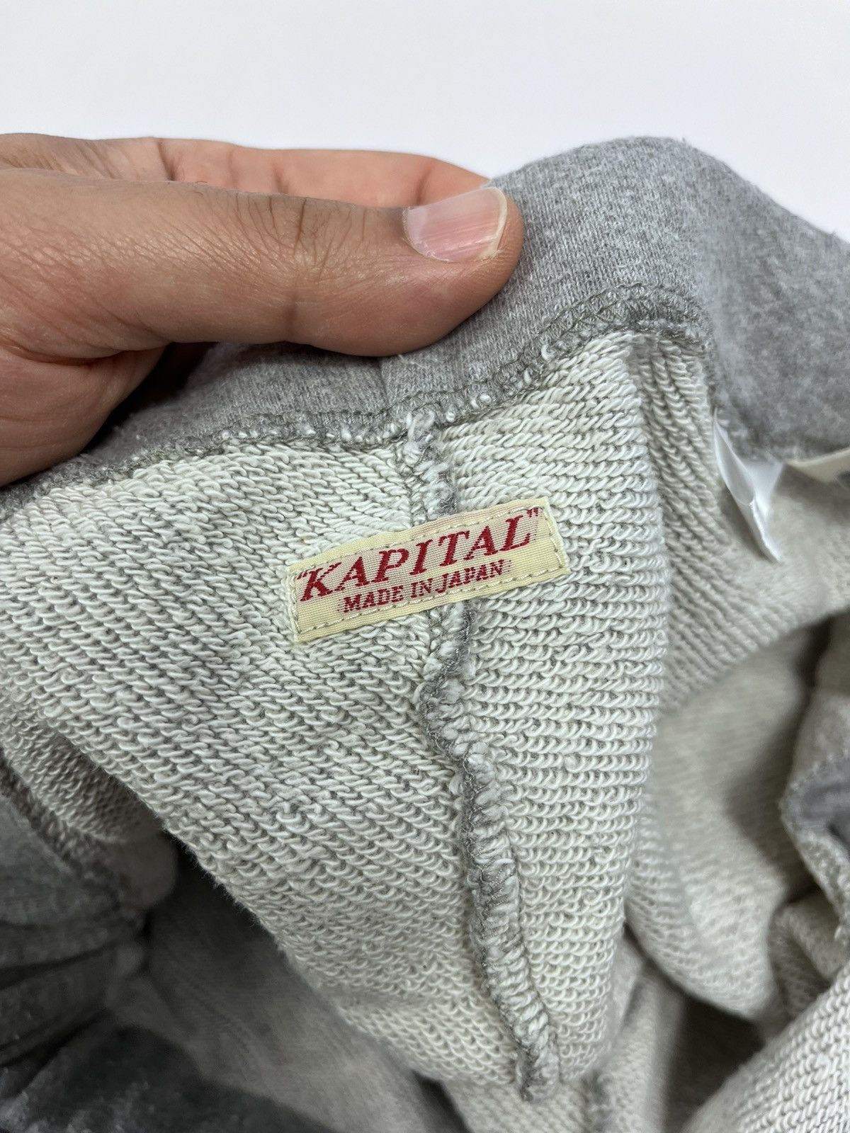 Kapital KAPITAL GREY SMILE PRINT SWEATPANTS SIZE 3 Size US 34 / EU 50 - 8 Thumbnail