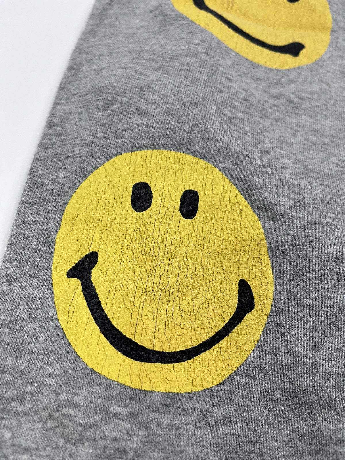 Kapital KAPITAL GREY SMILE PRINT SWEATPANTS SIZE 3 Size US 34 / EU 50 - 4 Thumbnail