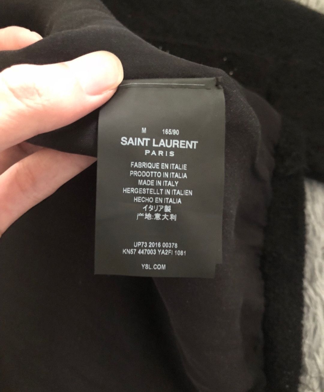 Saint Laurent Paris Saint Laurent Love Cardigan Size US M / EU 48-50 / 2 - 5 Thumbnail