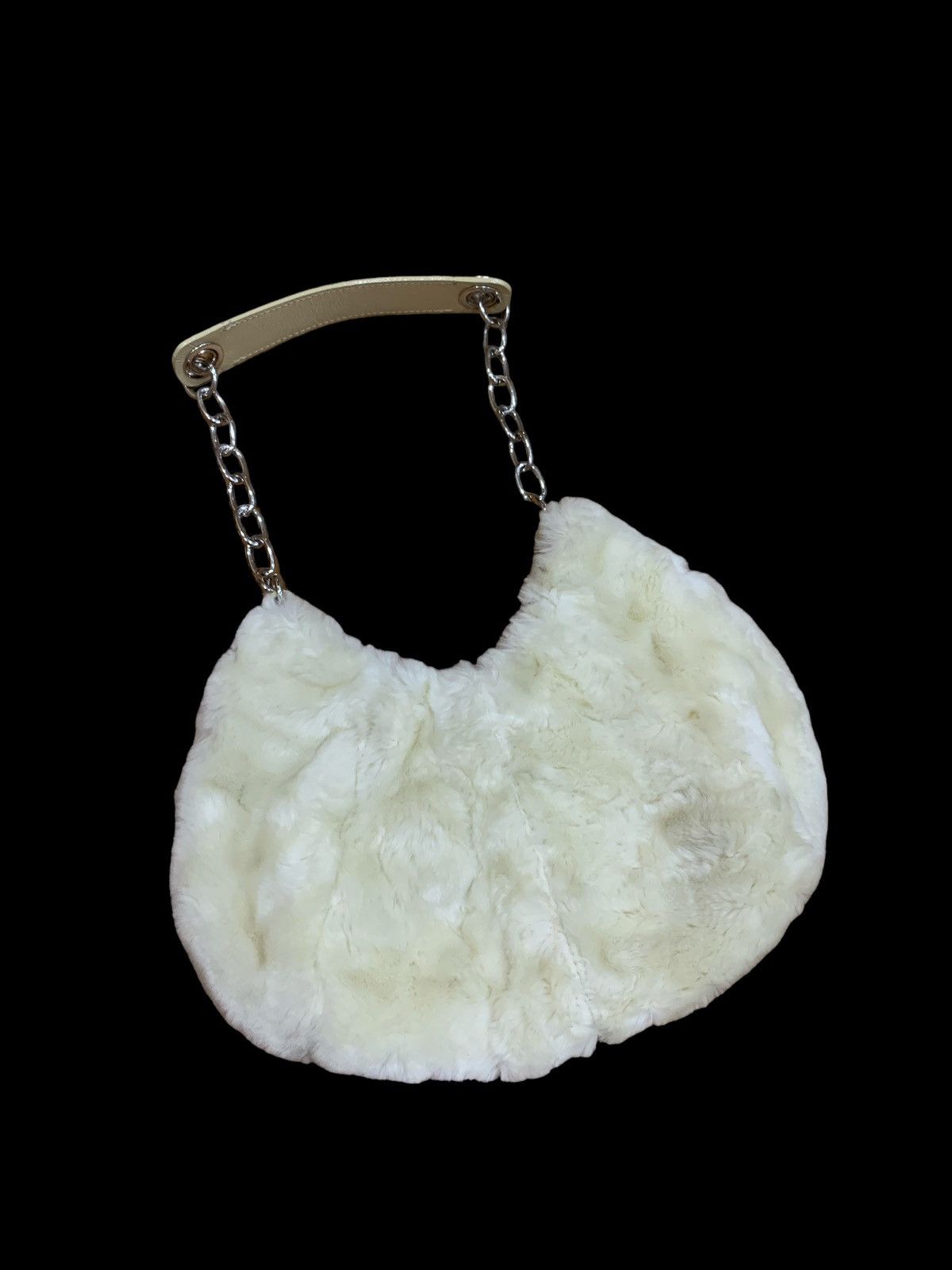 Burberry VINTAGE BURBERRY FAUX FUR HANDHELD BAG Size ONE SIZE - 2 Thumbnail