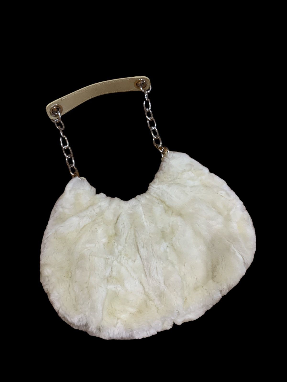 Burberry VINTAGE BURBERRY FAUX FUR HANDHELD BAG Size ONE SIZE - 1 Thumbnail