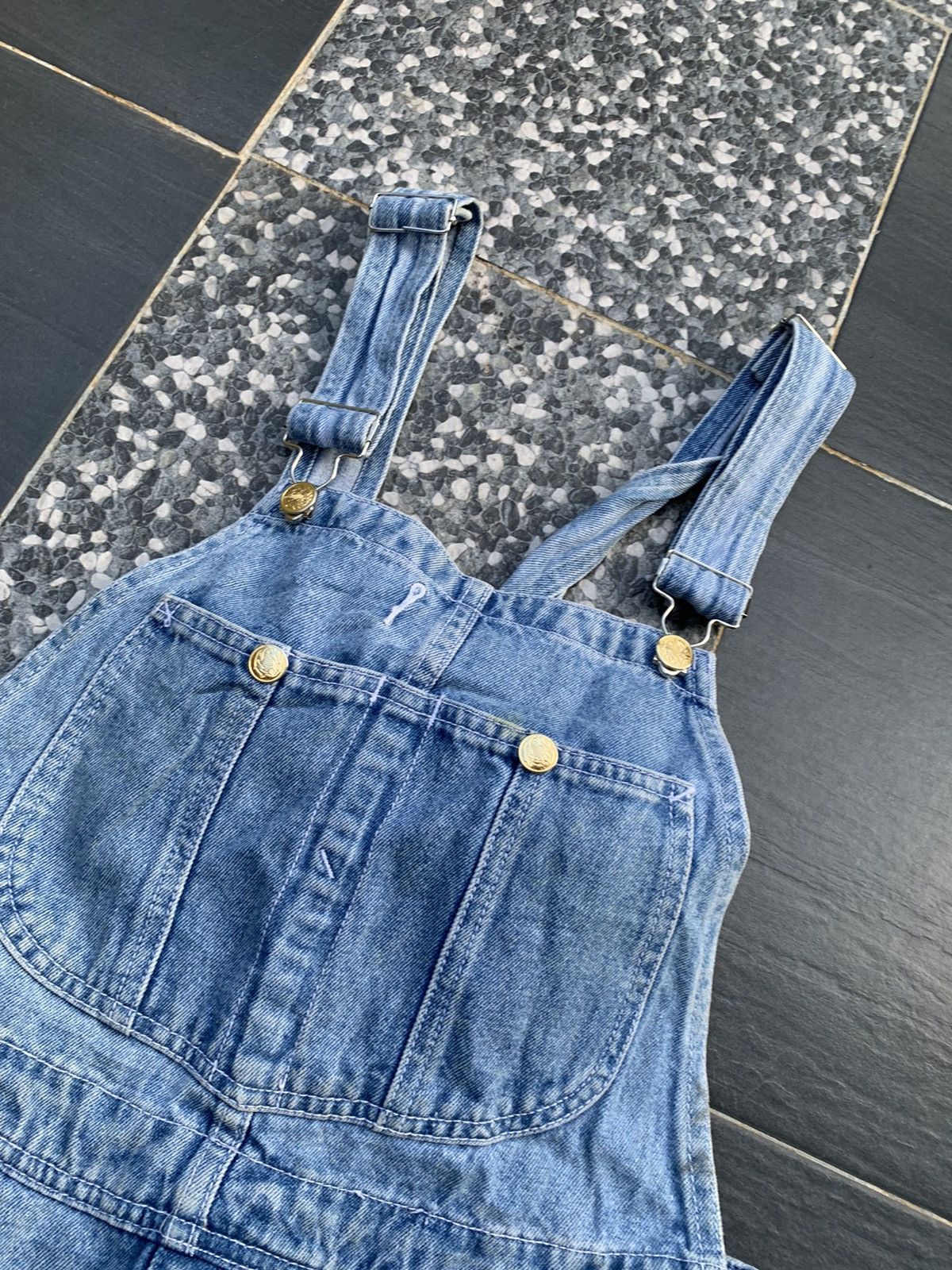 Japanese Brand Vintage Gold Rush Overall Denim Size US 32 / EU 48 - 5 Thumbnail