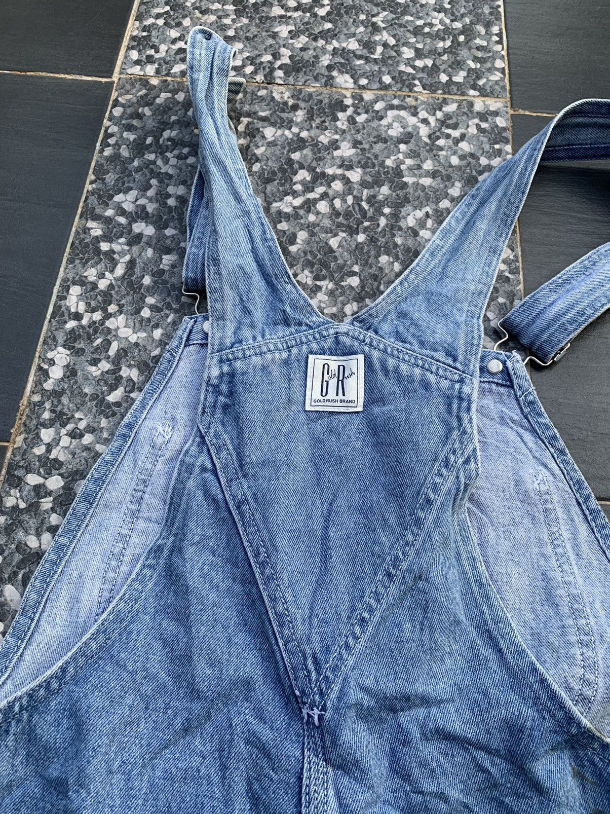 Japanese Brand Vintage Gold Rush Overall Denim Size US 32 / EU 48 - 12 Thumbnail