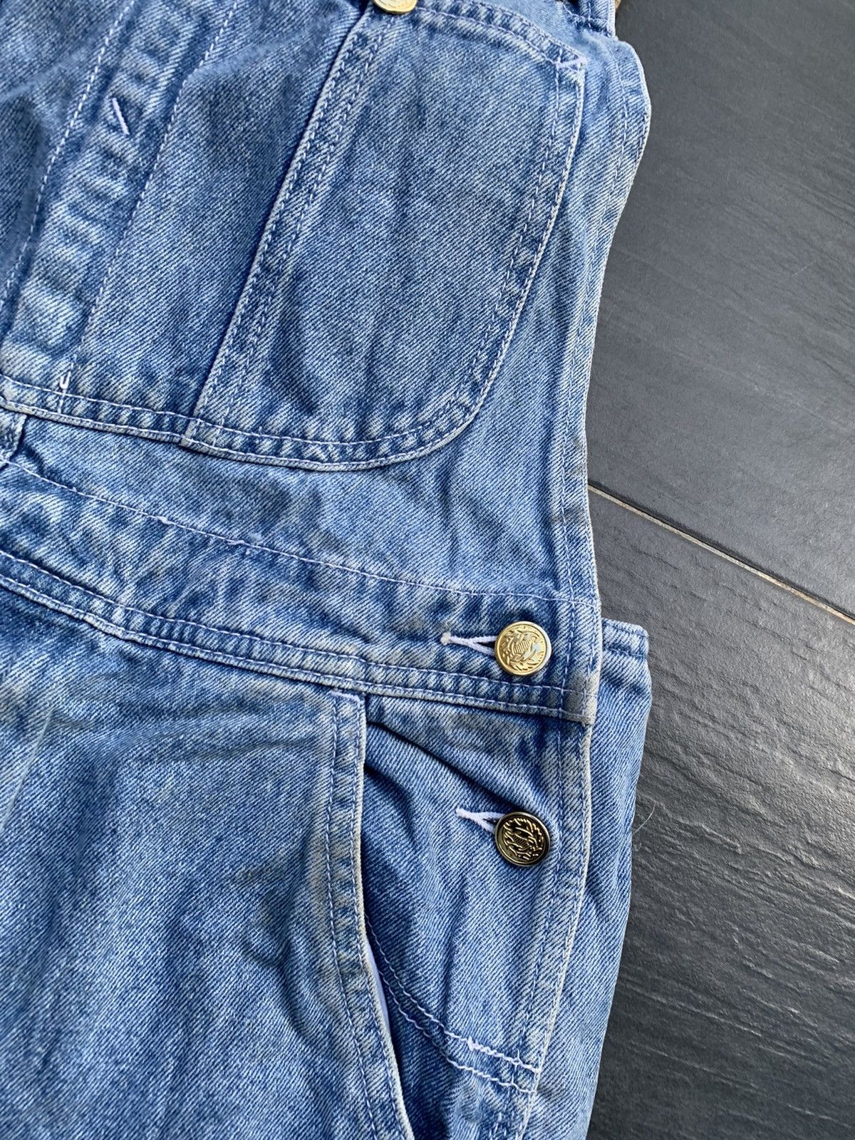 Japanese Brand Vintage Gold Rush Overall Denim Size US 32 / EU 48 - 4 Thumbnail