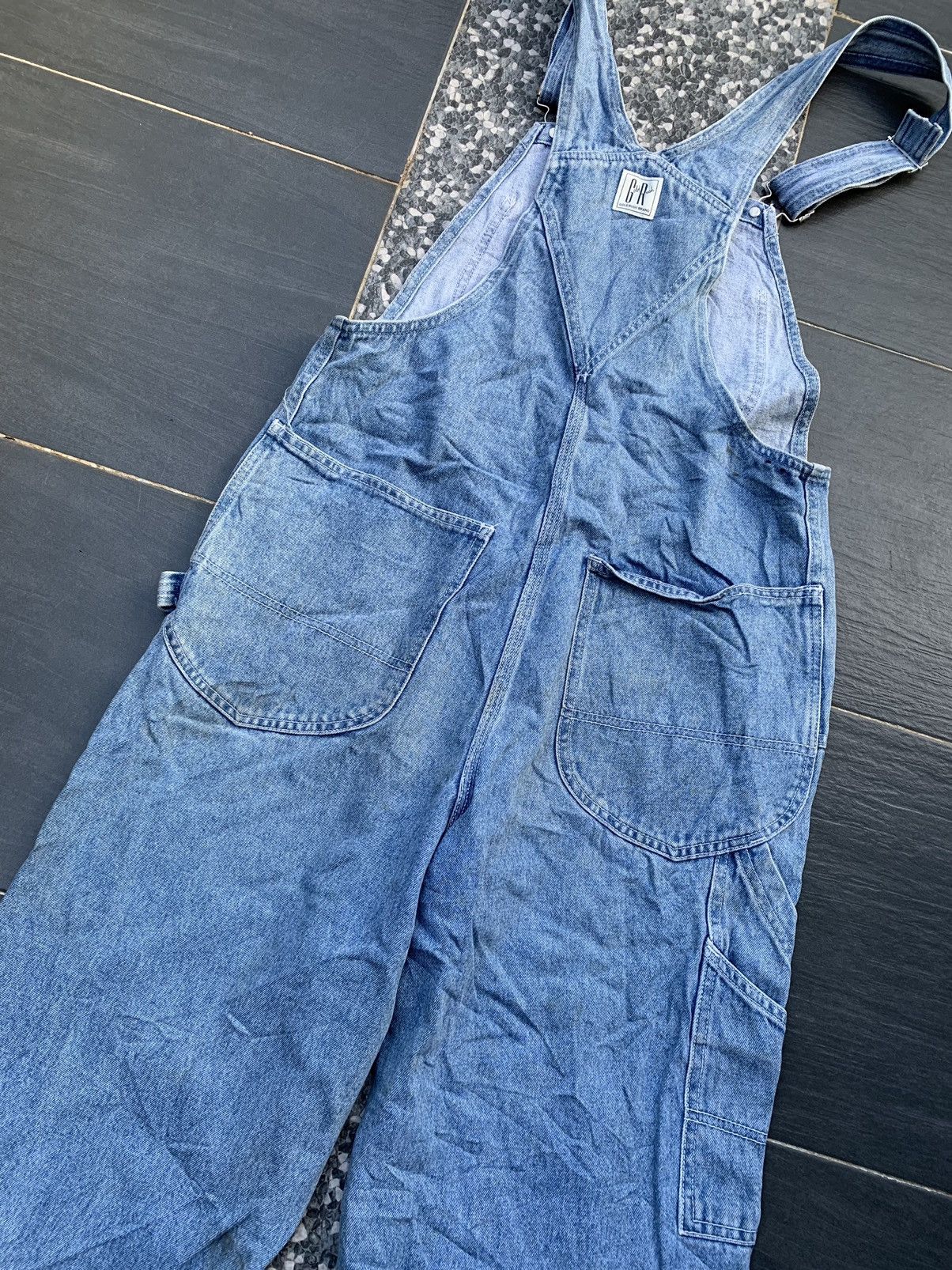 Japanese Brand Vintage Gold Rush Overall Denim Size US 32 / EU 48 - 10 Thumbnail