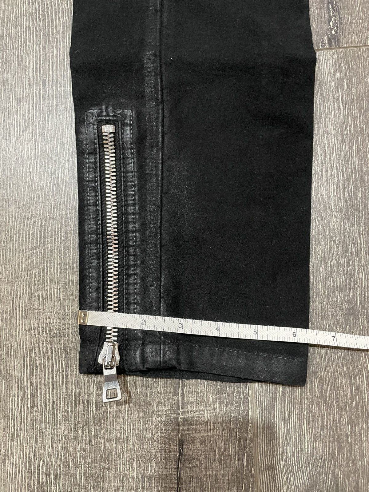 Balmain *RARE* 2012 Balmain Moleskin Suede Effect Biker Pants Japan Size US 30 / EU 46 - 9 Thumbnail