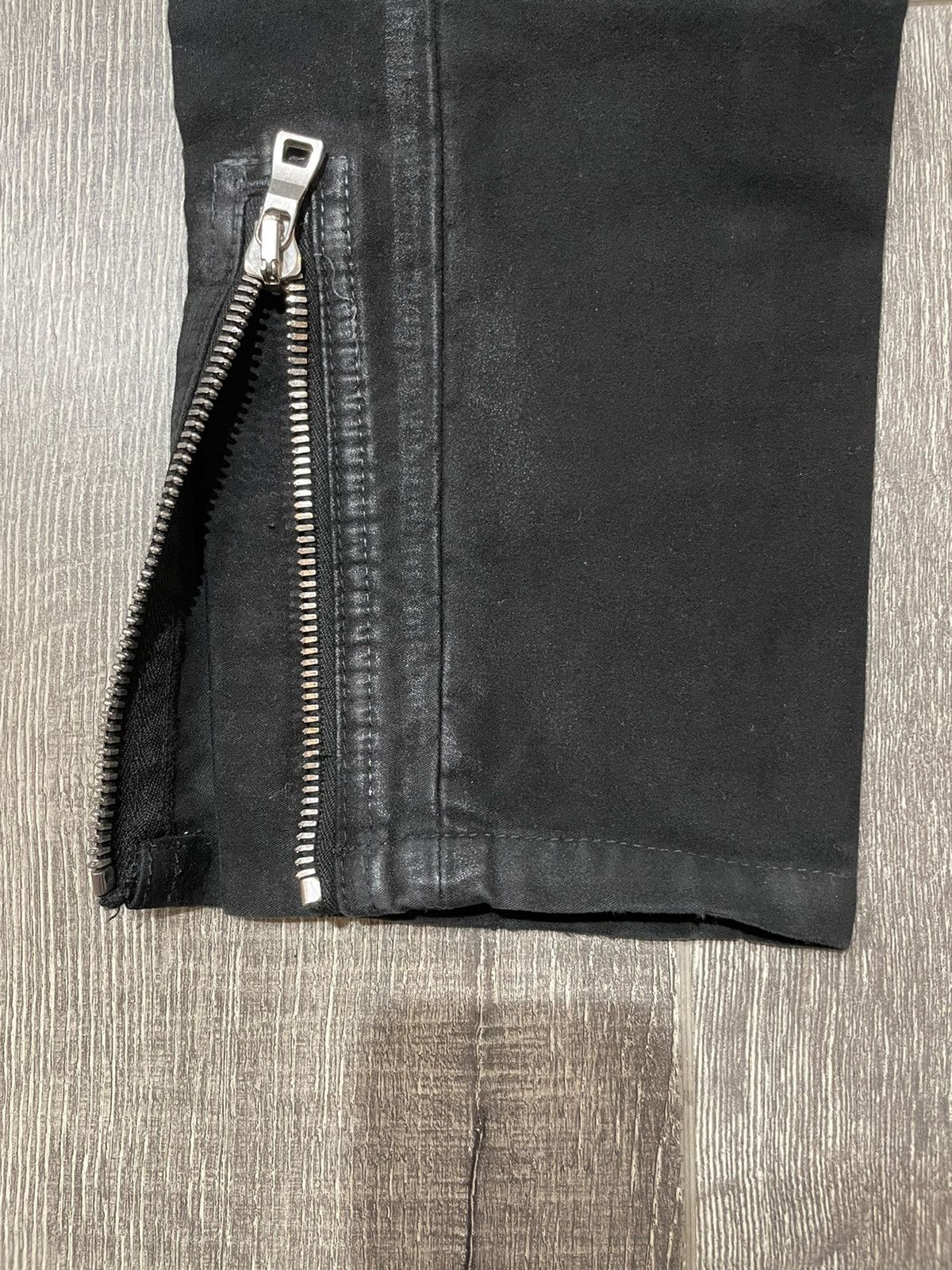 Balmain *RARE* 2012 Balmain Moleskin Suede Effect Biker Pants Japan Size US 30 / EU 46 - 10 Thumbnail