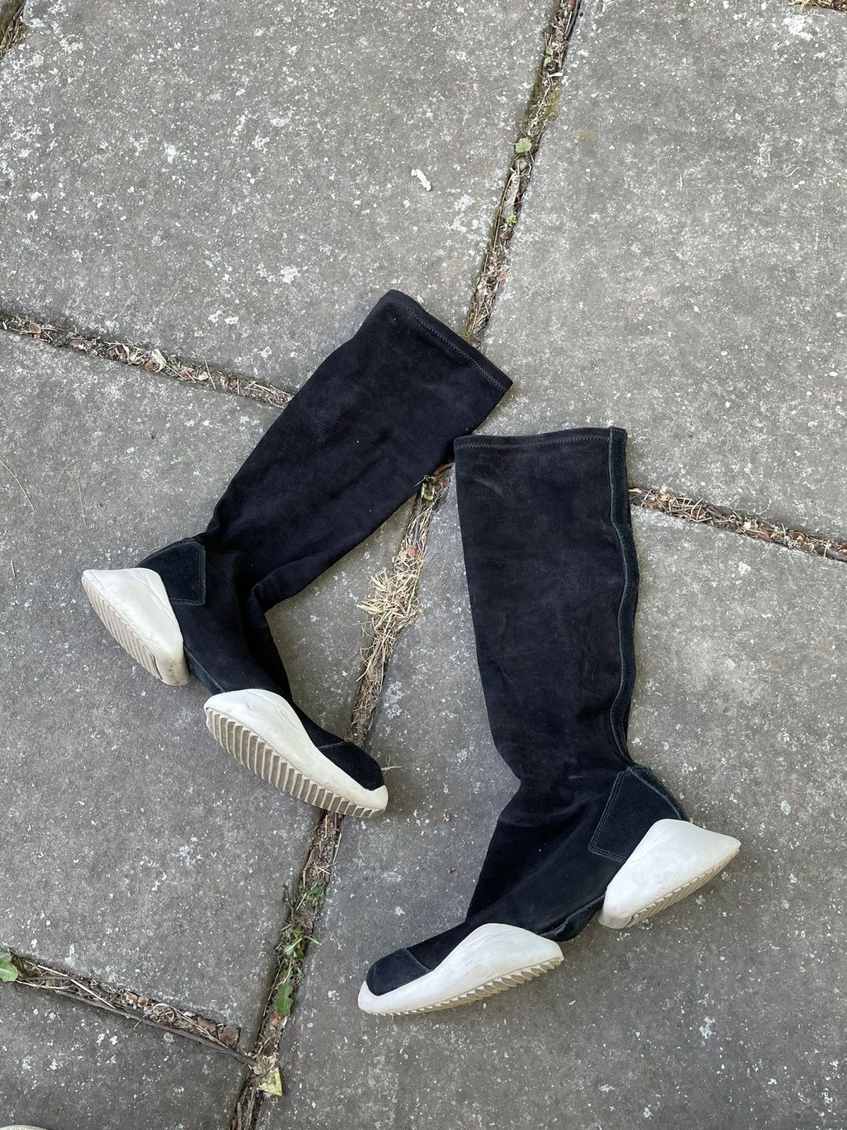 Rick owens x tech runner ankle boot top