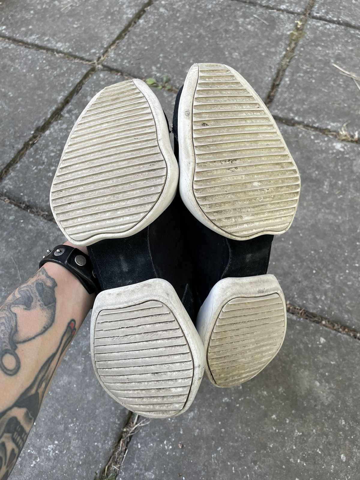 Rick Owens Rick Owens sock runner ankle boot Size US 7.5 / EU 40-41 - 5 Thumbnail