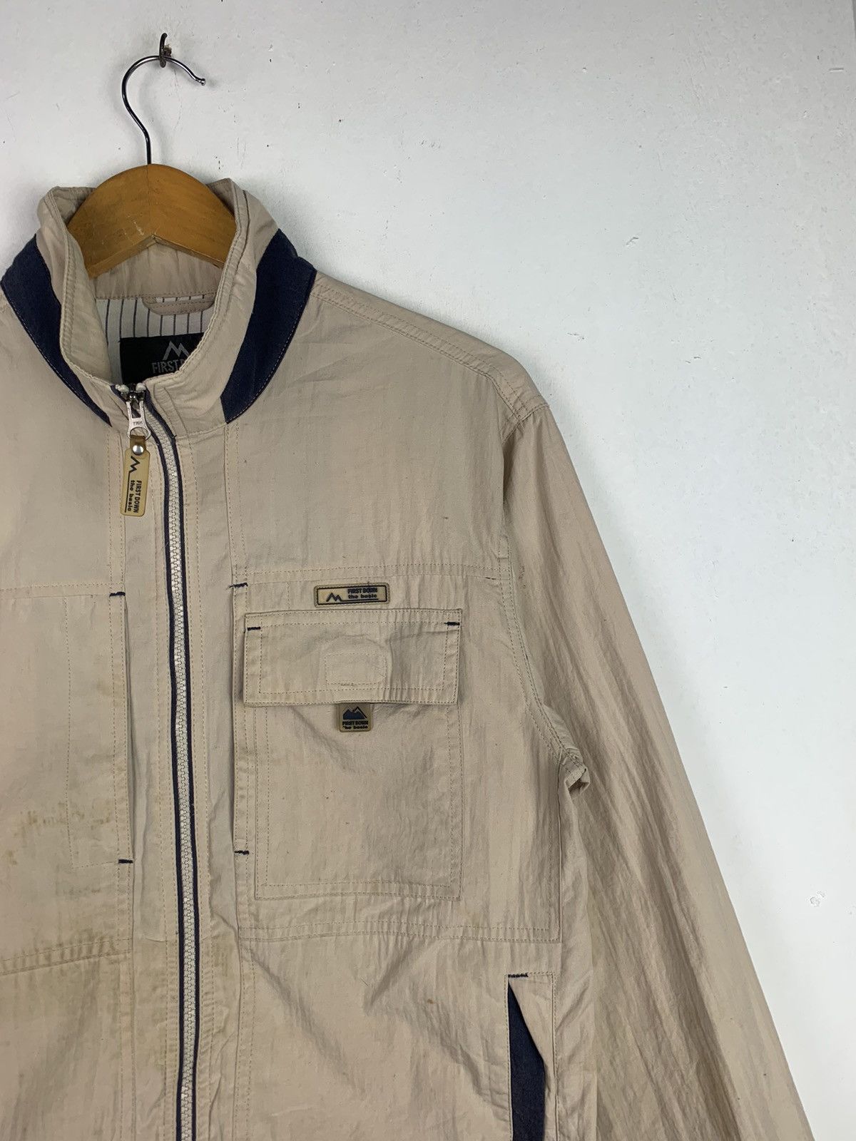 Japanese Brand × Vintage Vintage Light jacket Fullzipper Japanese brand Size US M / EU 48-50 / 2 - 3 Thumbnail