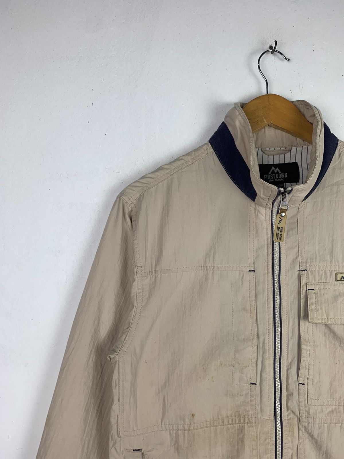 Japanese Brand × Vintage Vintage Light jacket Fullzipper Japanese brand Size US M / EU 48-50 / 2 - 5 Thumbnail