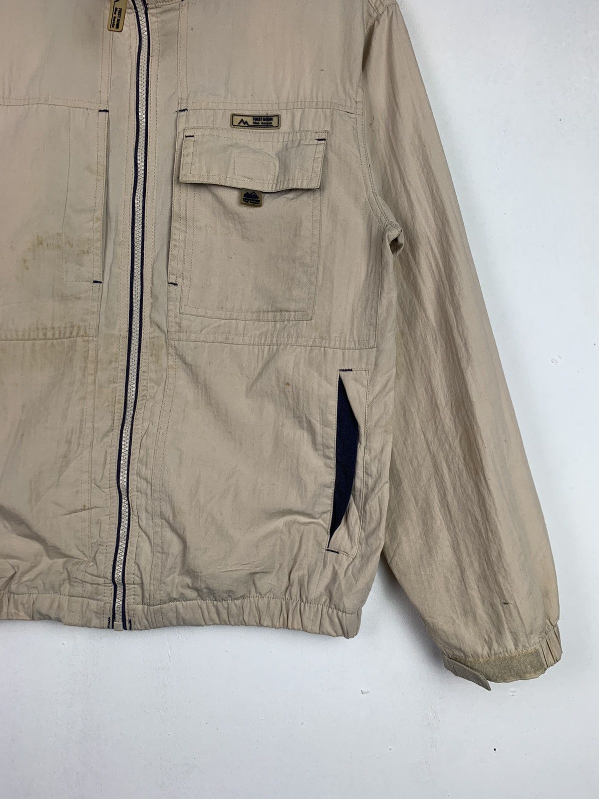 Japanese Brand × Vintage Vintage Light jacket Fullzipper Japanese brand Size US M / EU 48-50 / 2 - 4 Thumbnail