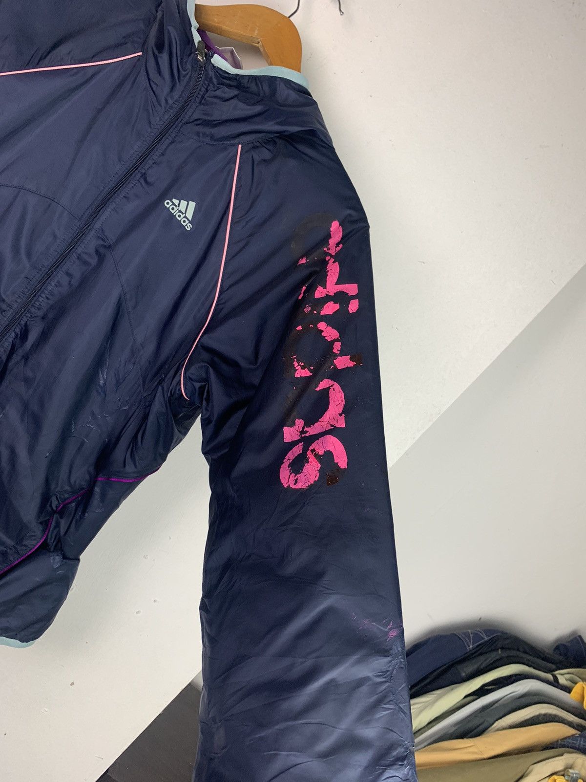 Adidas × Vintage Vintage Adidas Fullzipper Windbreaker Size US M / EU 48-50 / 2 - 8 Thumbnail